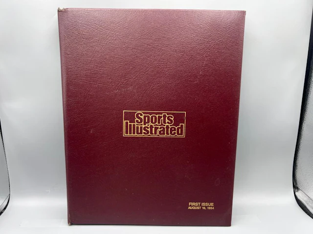 1954 Sports Illustrated Issue #1 in Commemorative Binder...