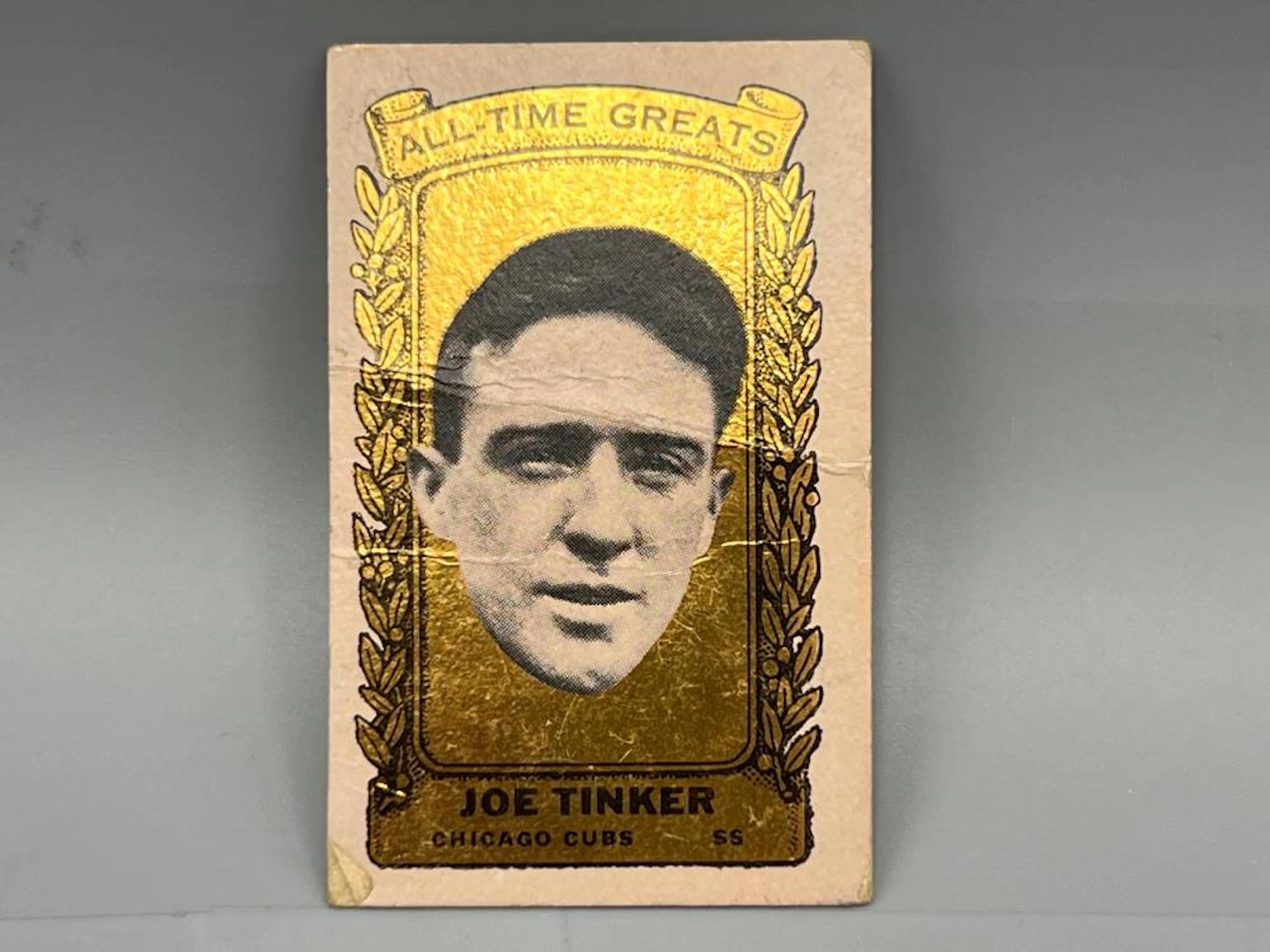 1963 Bazooka Joe Tinker All Time Greats Gold #1