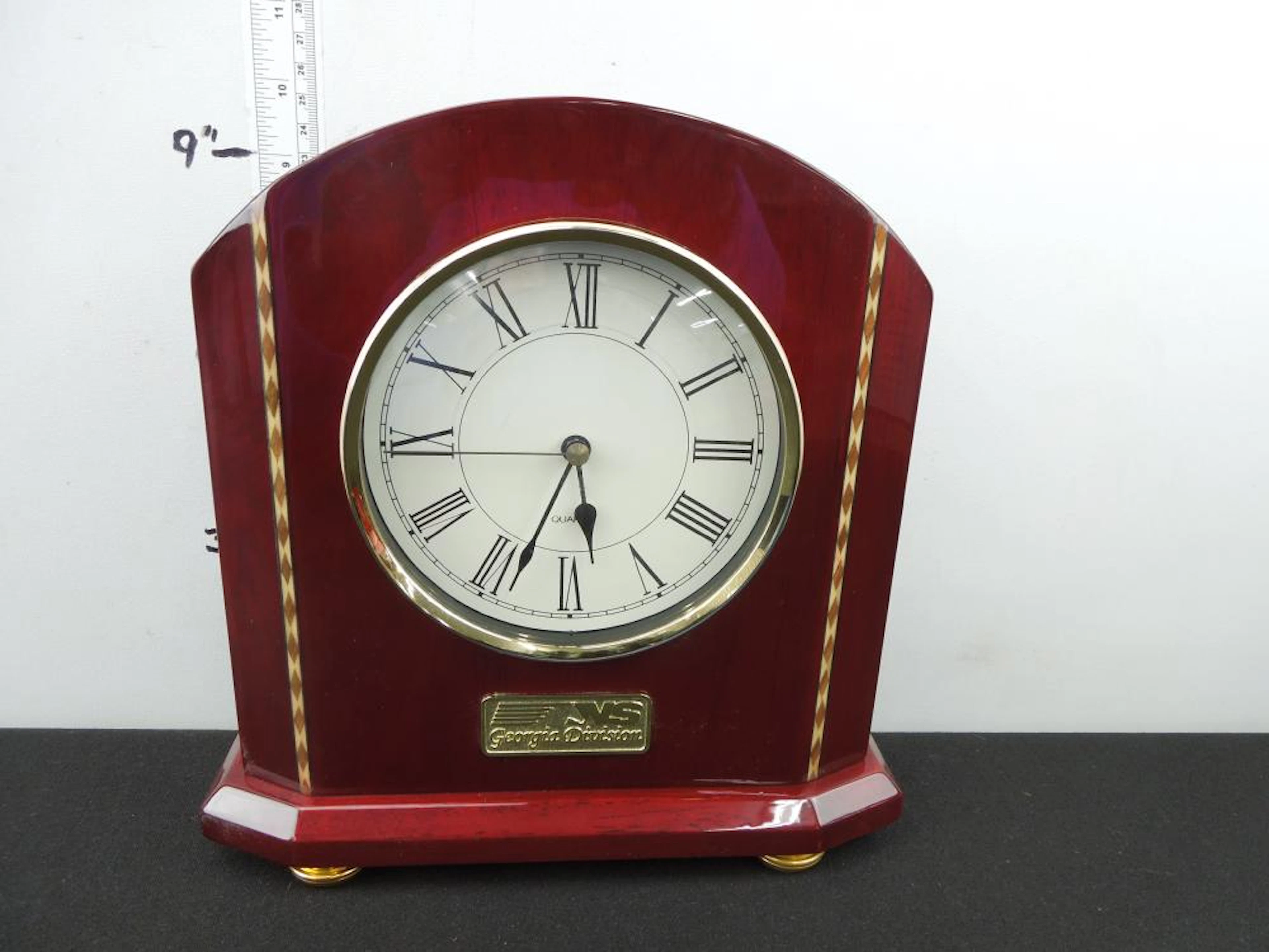 S Georgia Div. Safety Large Desk Clock