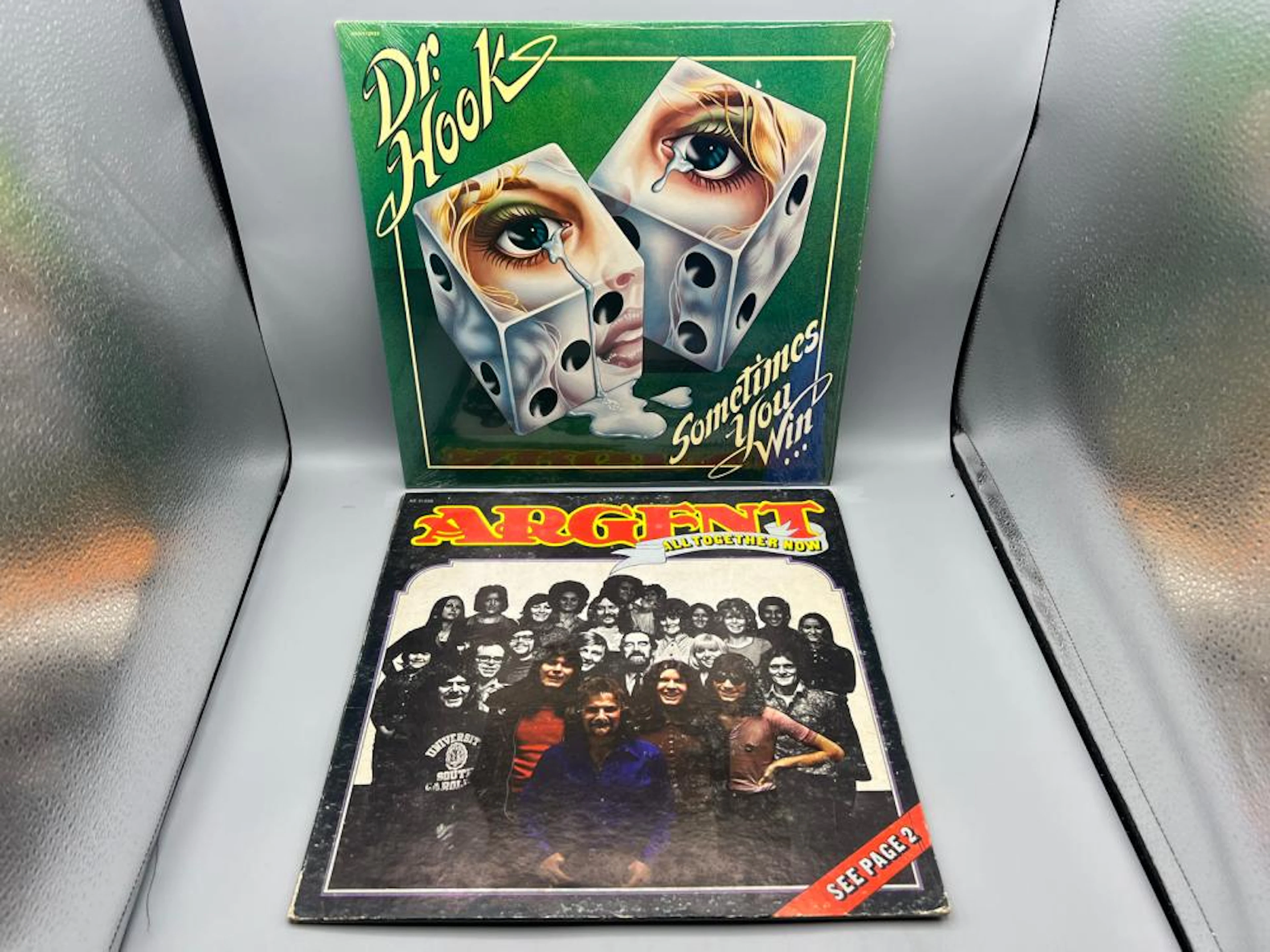 Lot of (2) Vintage Vinyl Albums - Dr