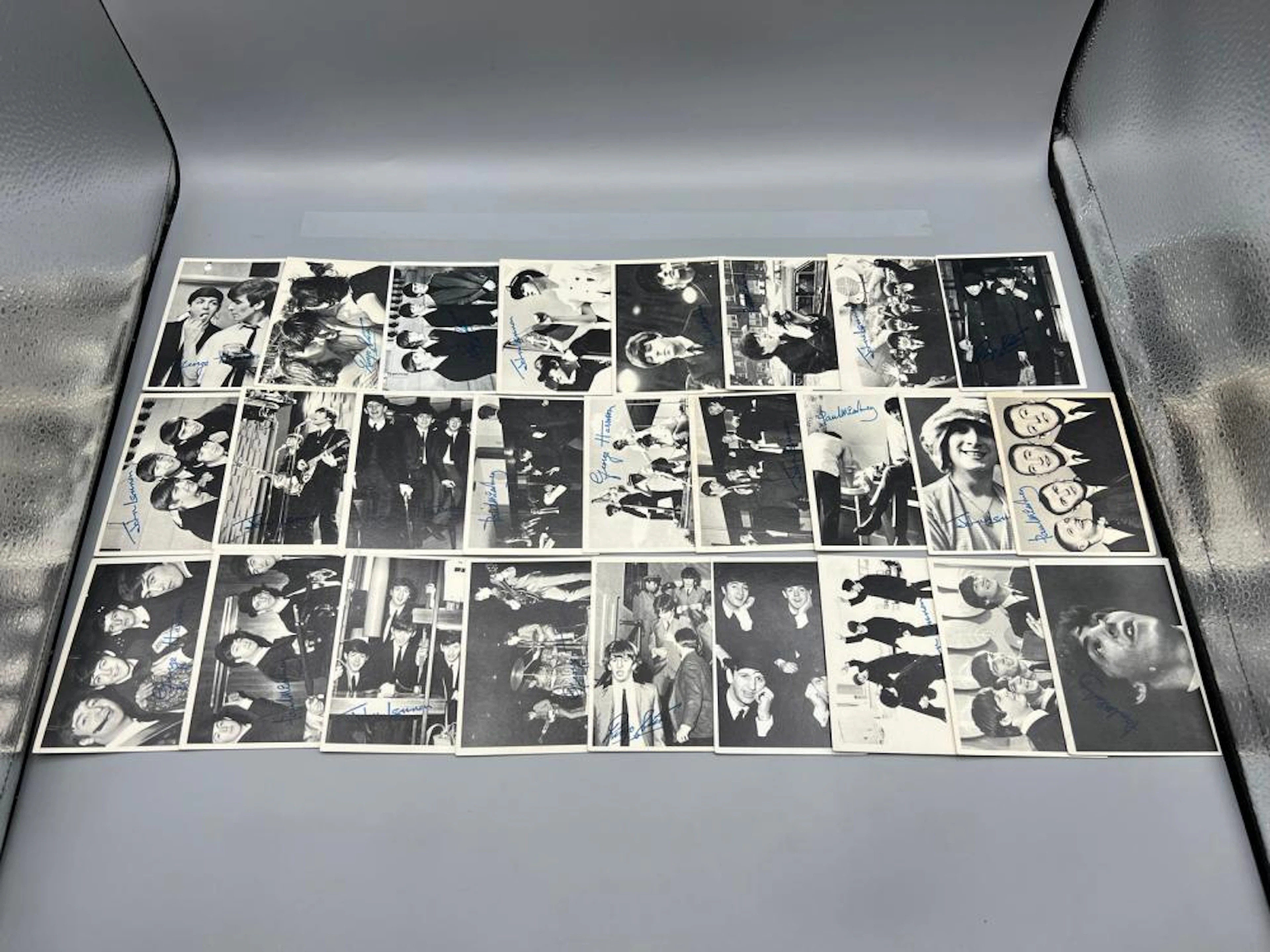 Lot of (26) 1964 Topps Beatles Black And White Cards W/ Cards In Series #1