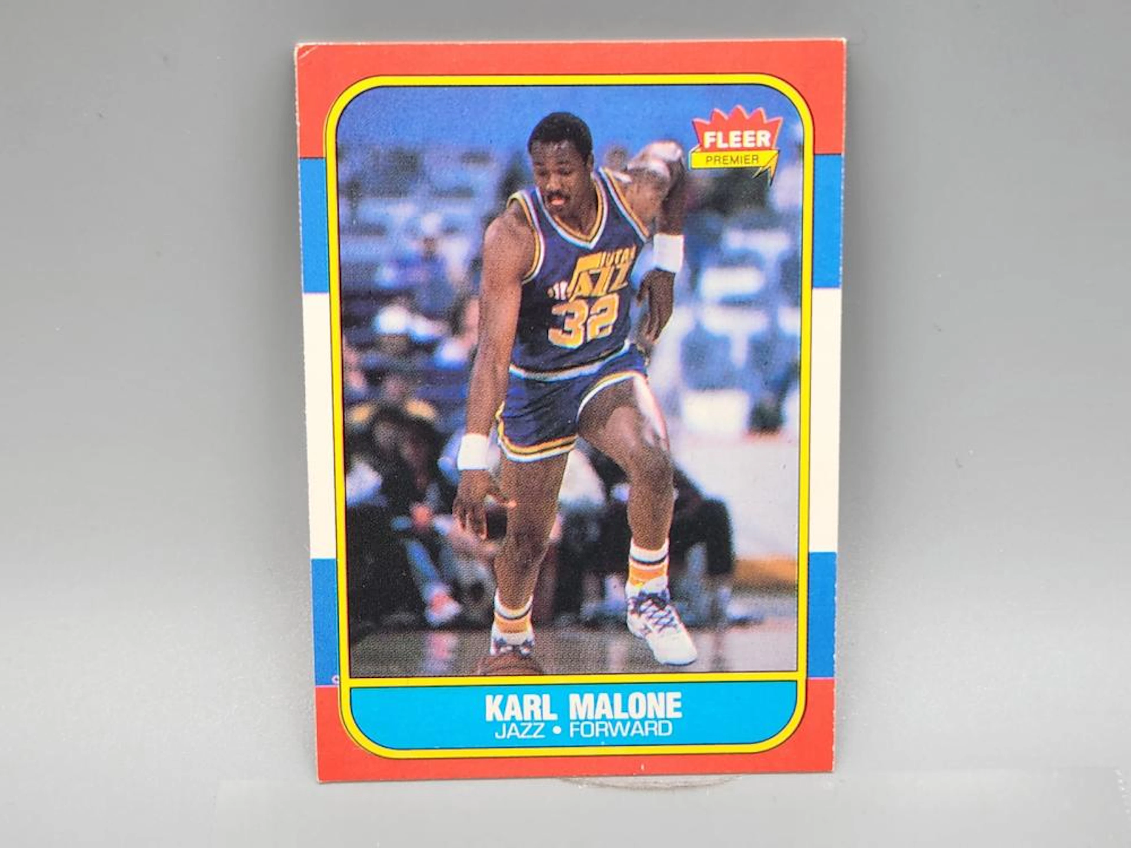 1986-87 Fleer Karl Malone #68 Rookie HOF