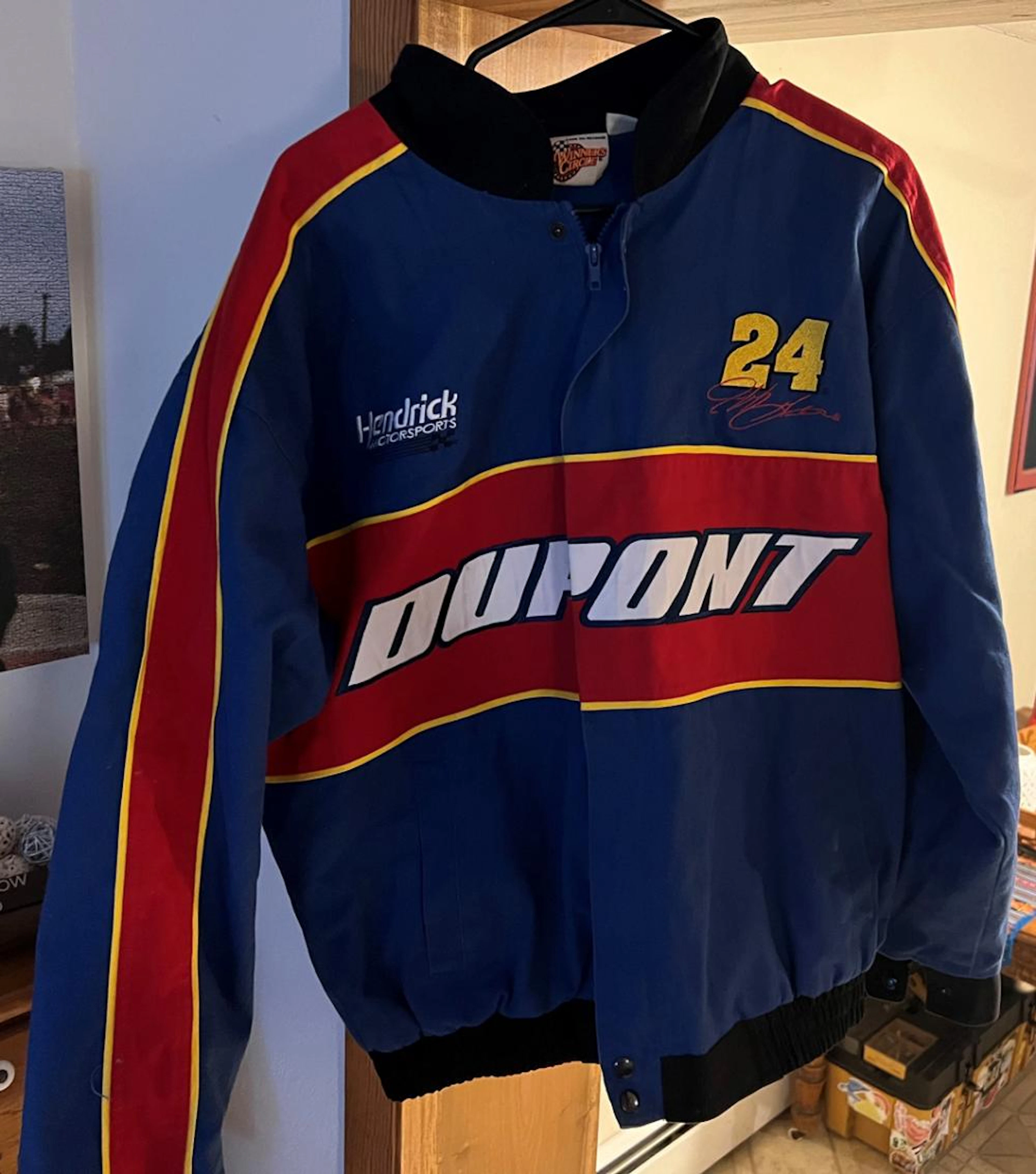 Vintage Winner's Circle Jeff Gordon DUPONT Racing Jacket