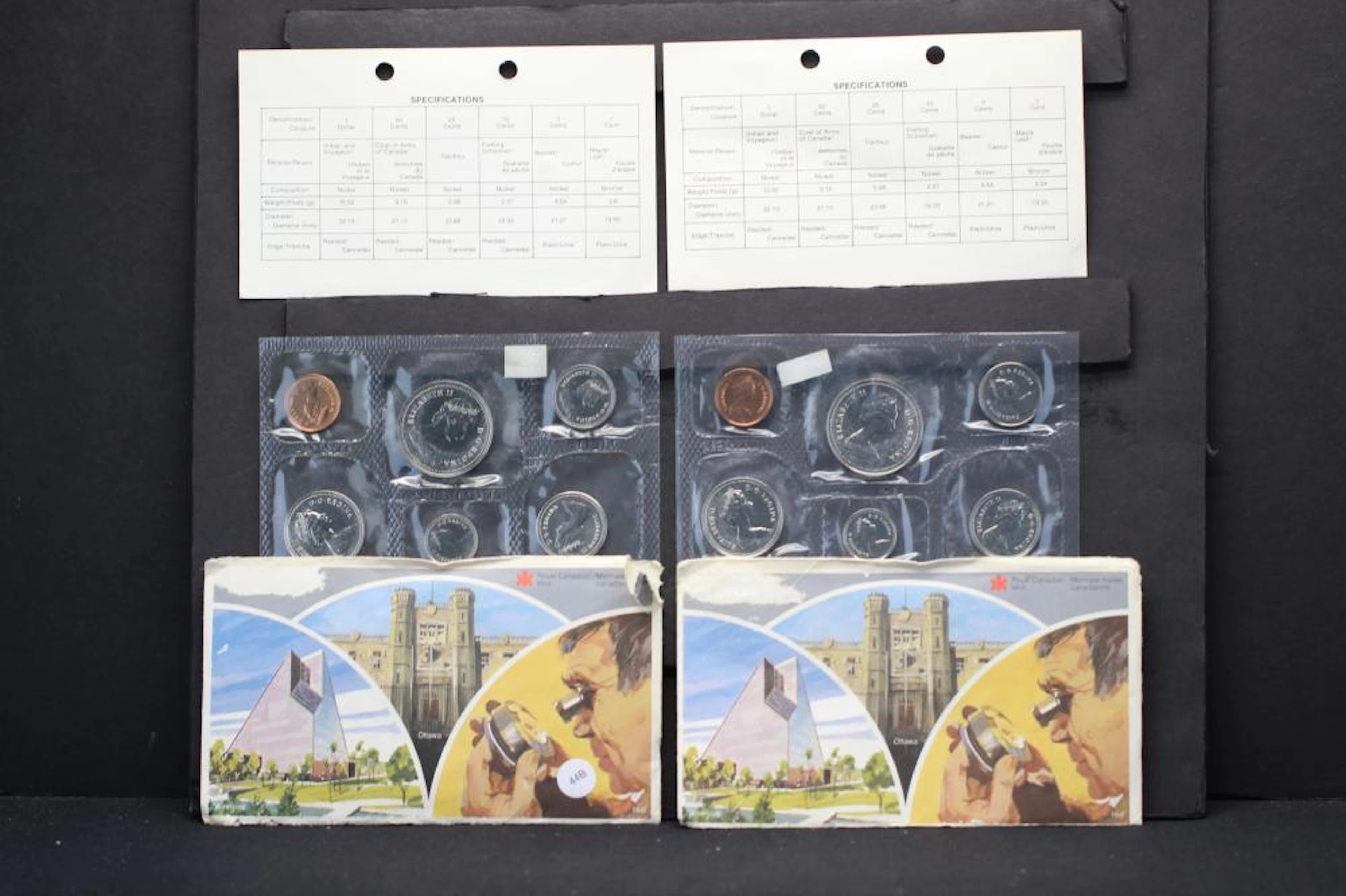 1979 & 1980 Canadian Mint Uncirculated sets