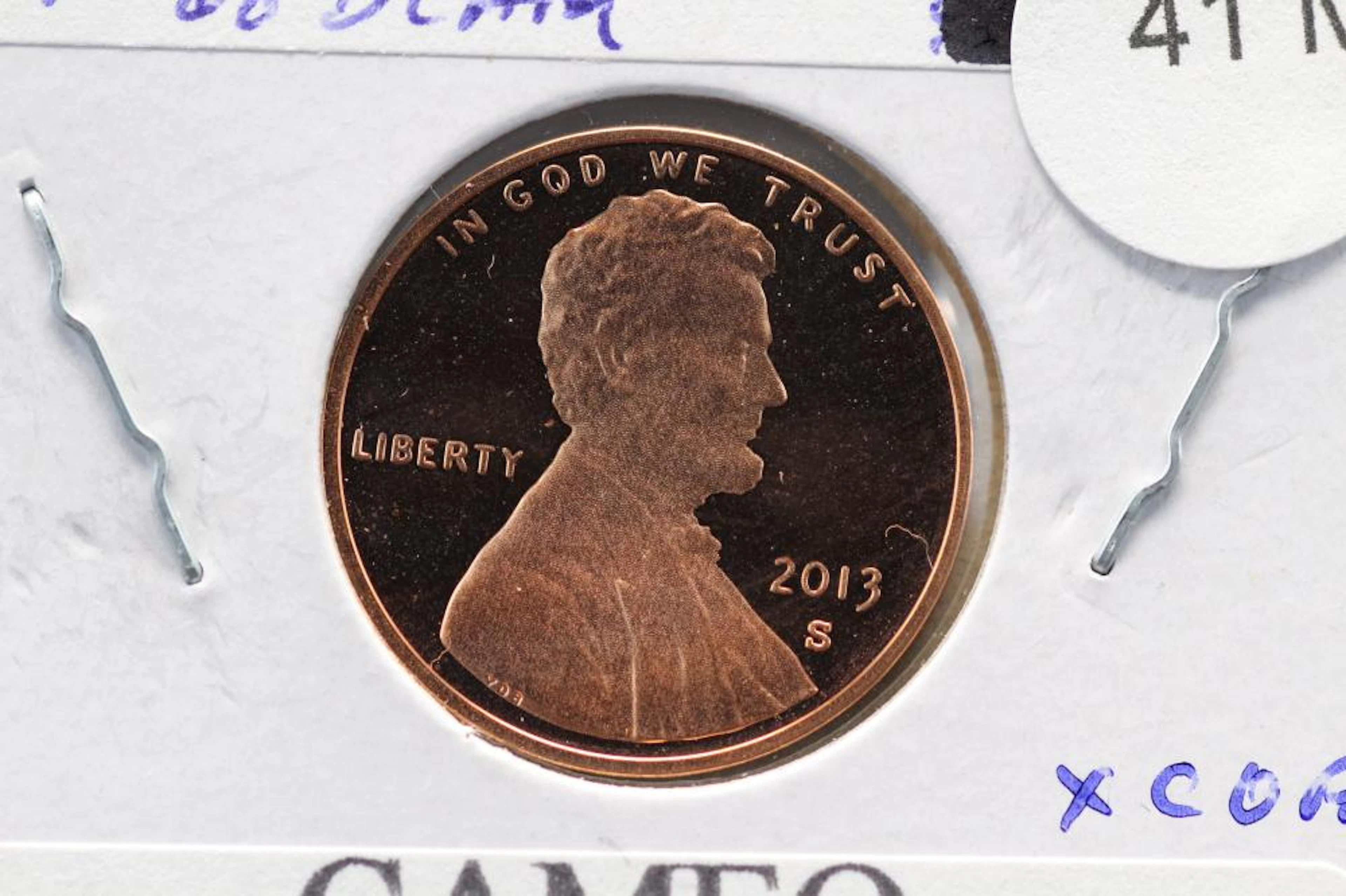 2013-S Lincoln Memorial Cent Deep Cameo Proof
