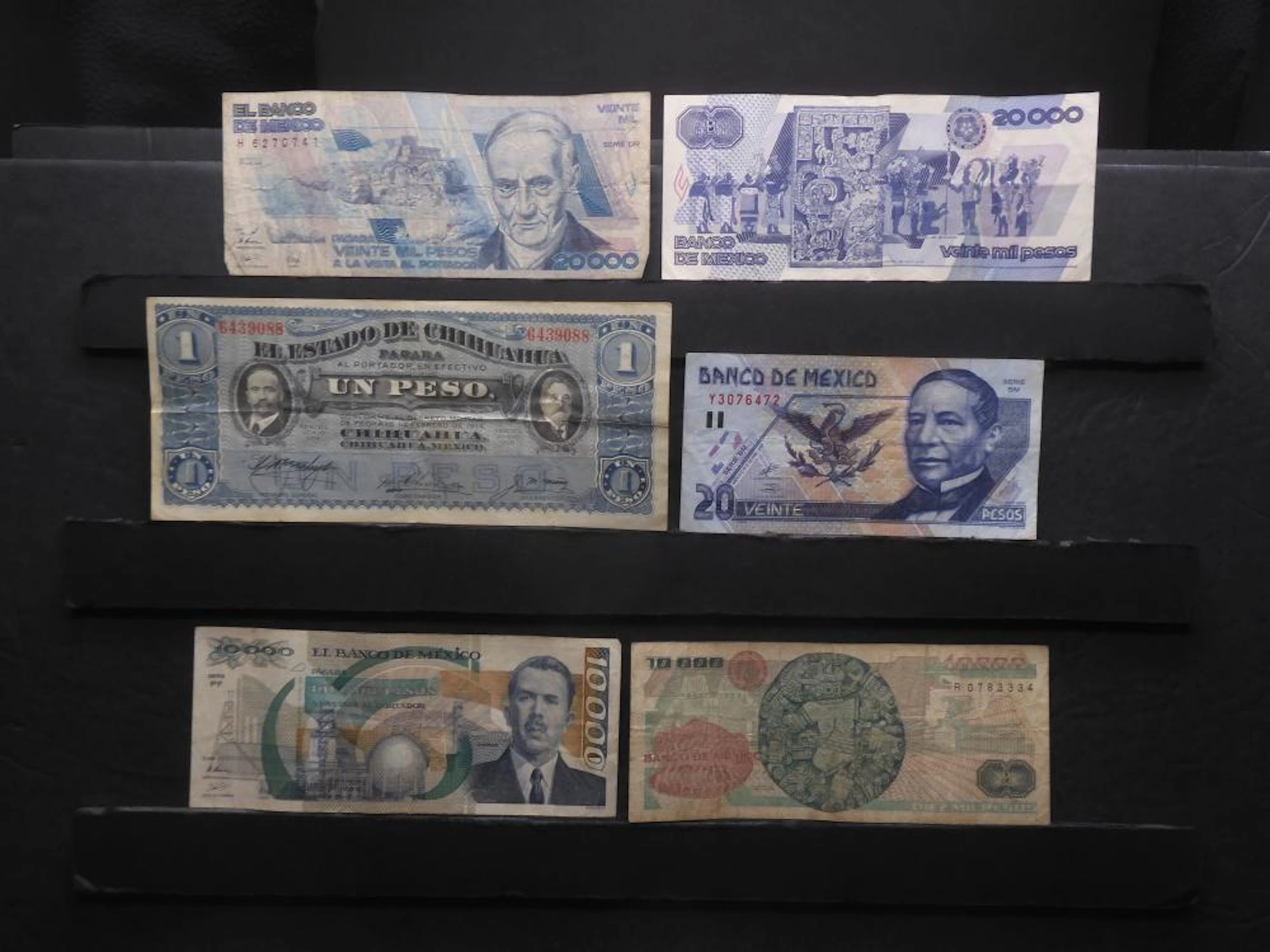 6 Assorted Mexican Notes