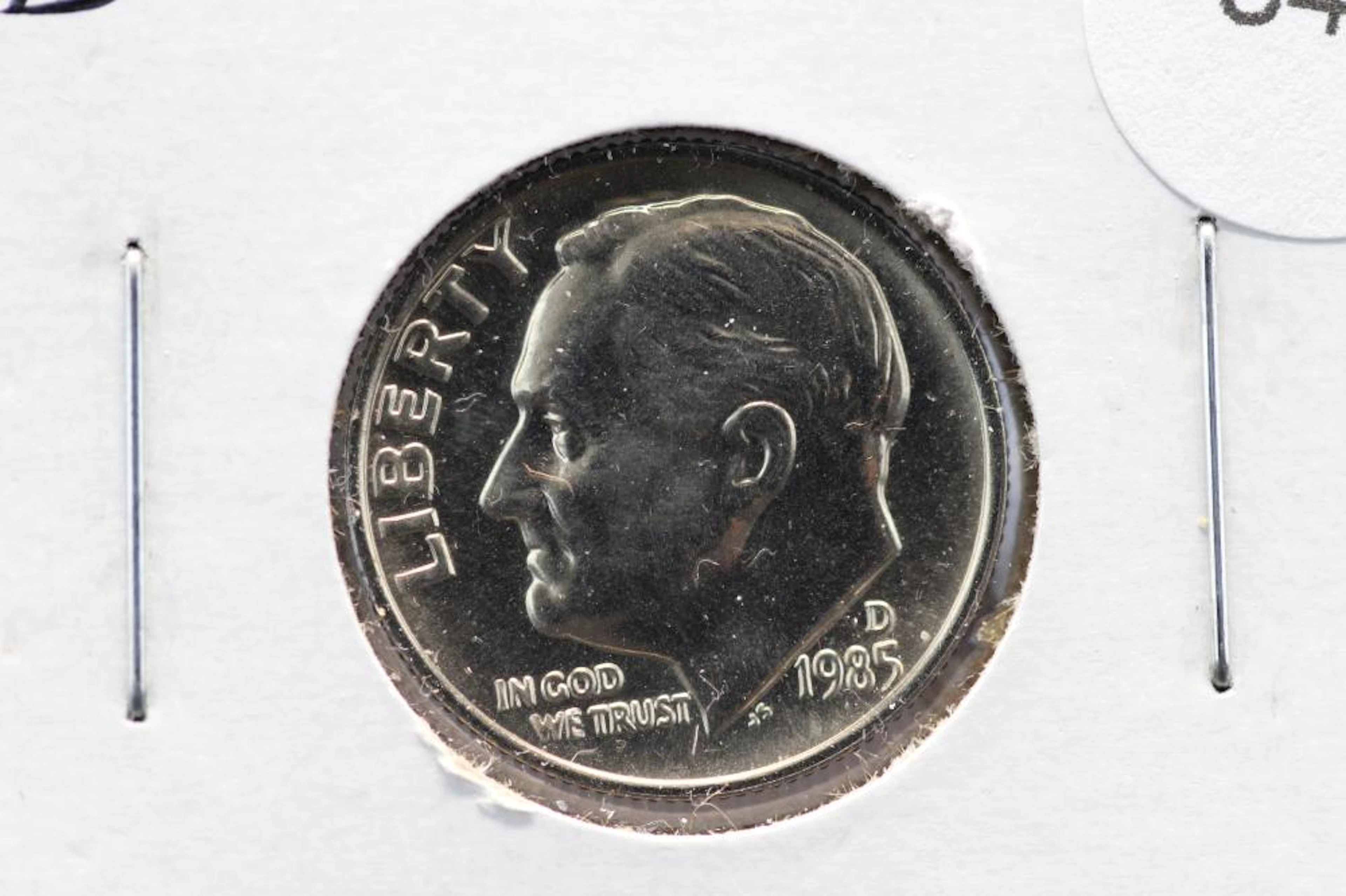 1985-D Roosevelt Dime GEM BU