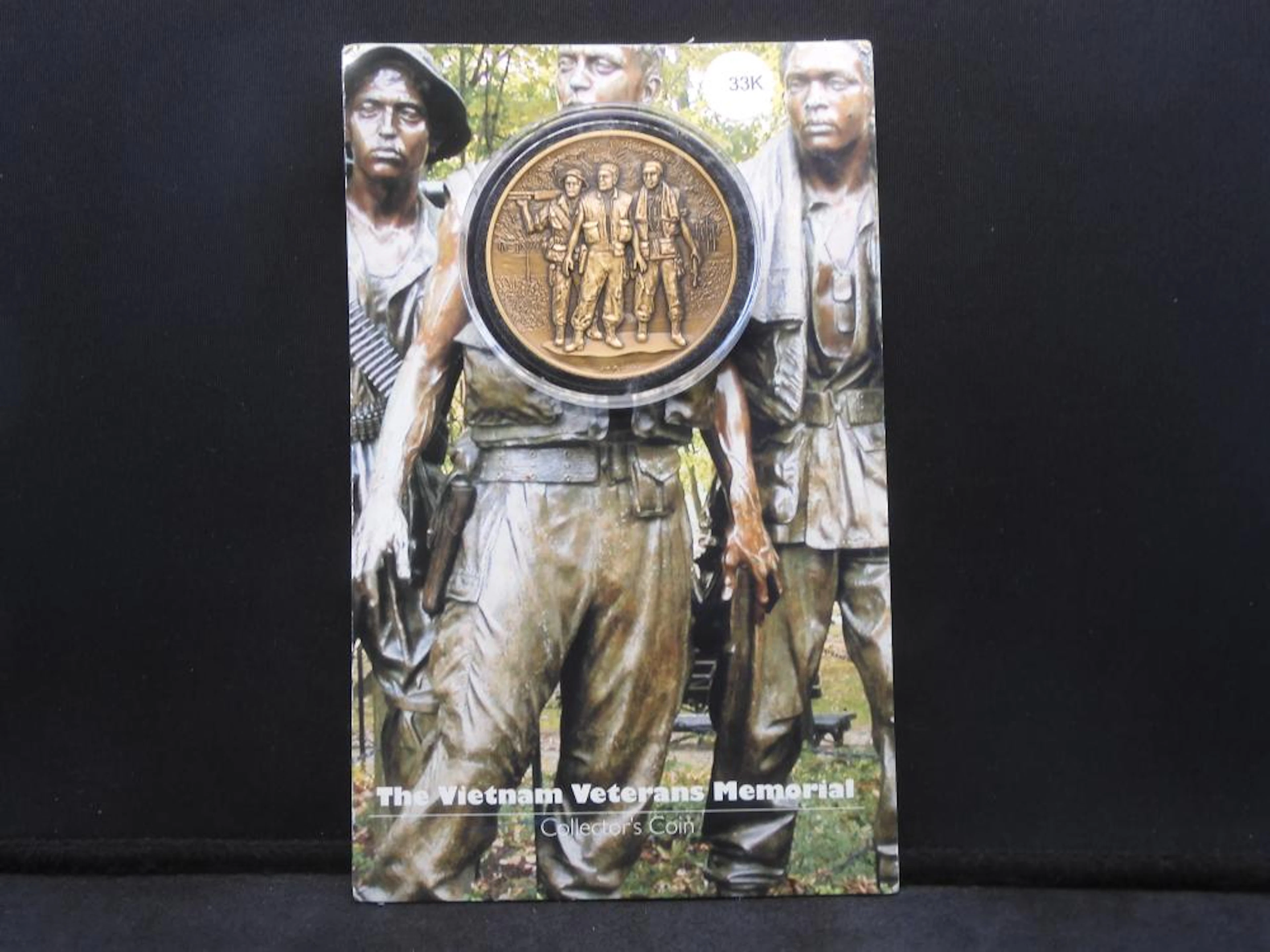 The Vietnam Veterans Memorial Collector's Coin Medallion.