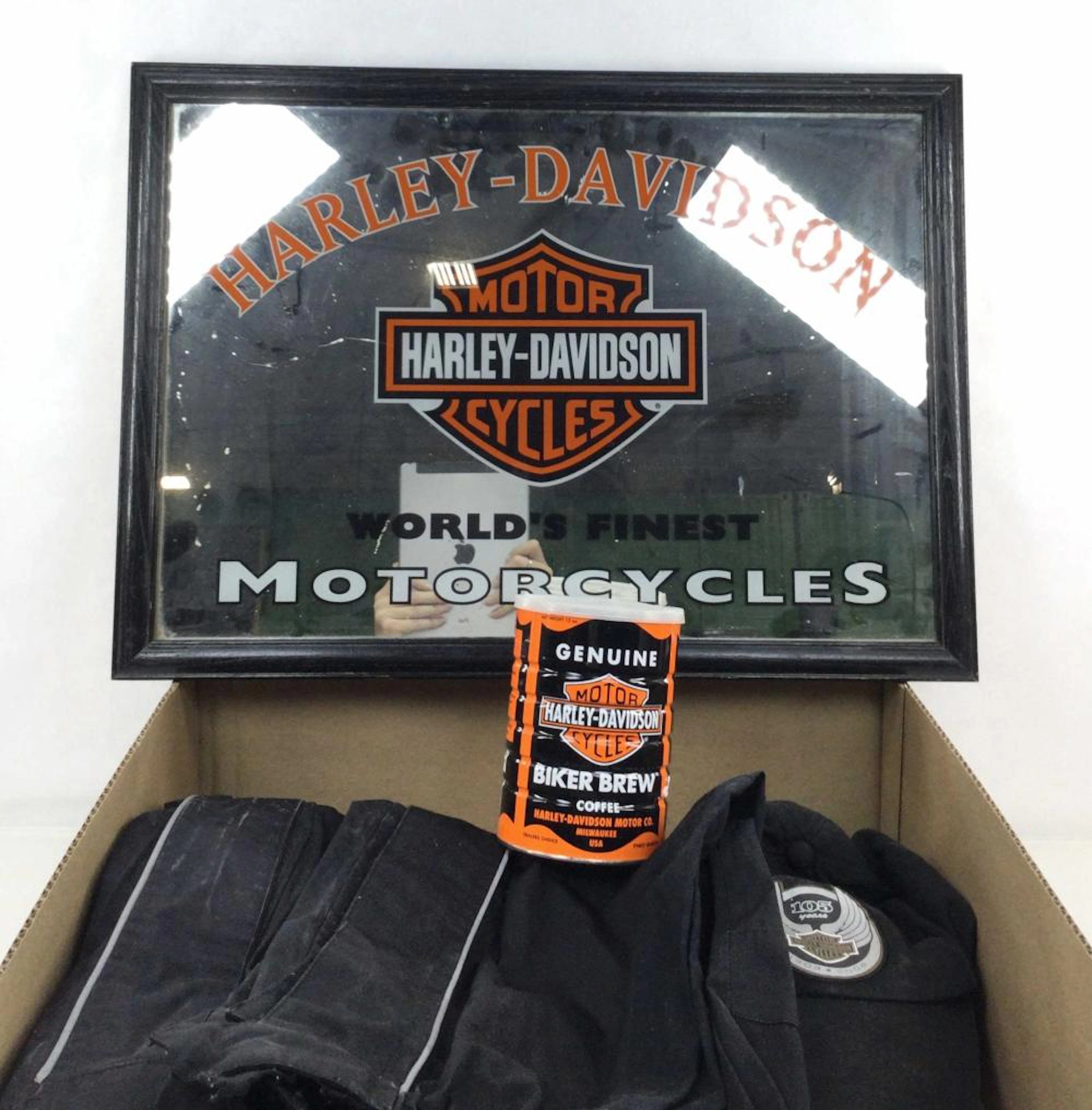 Harley Davidson Memorabilia, Pants, Mirror