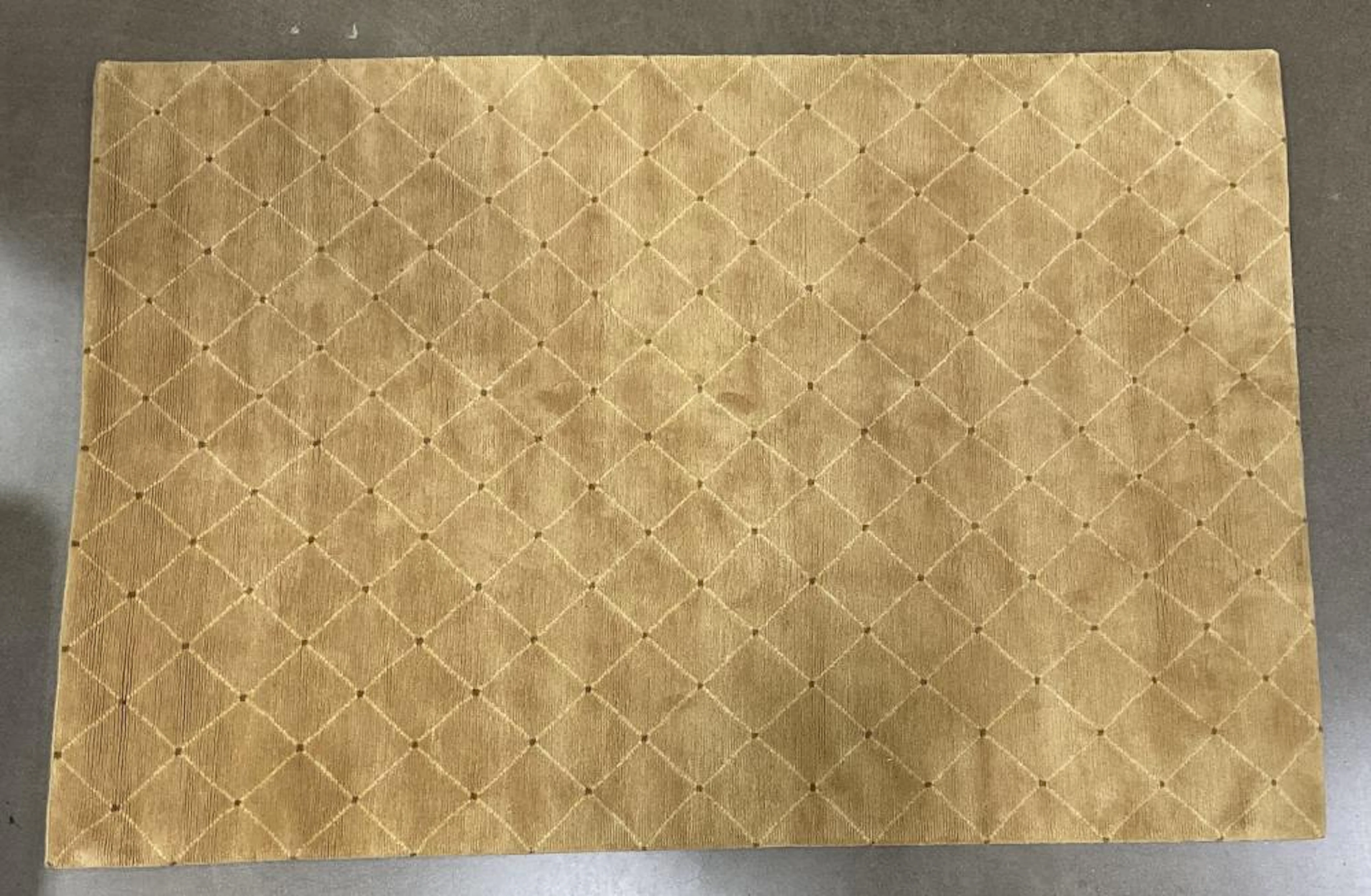 101in Contemporary Tibetan Hand Knotted Area Rug