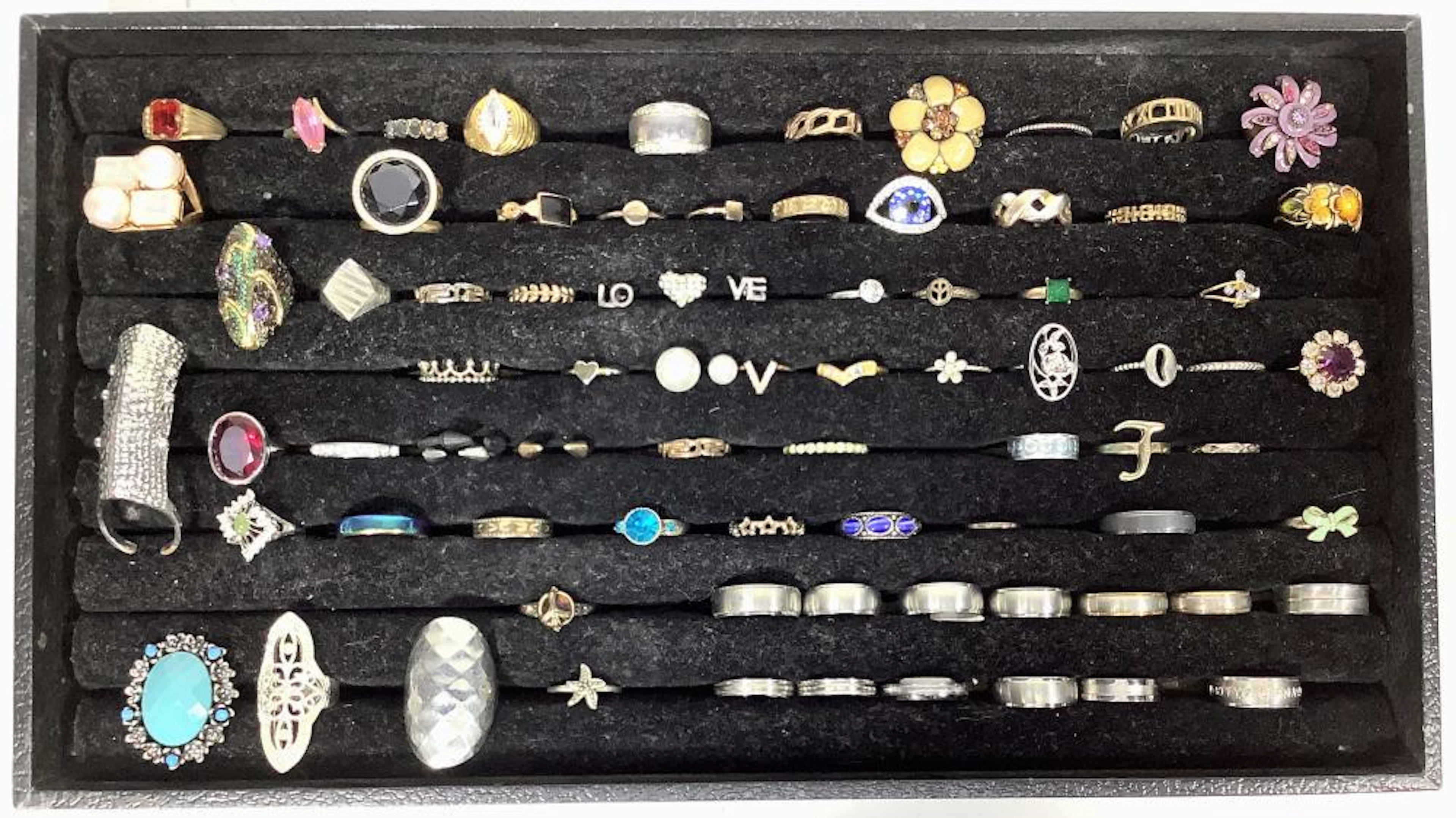 Assorted Fashion Jewelry Rings
