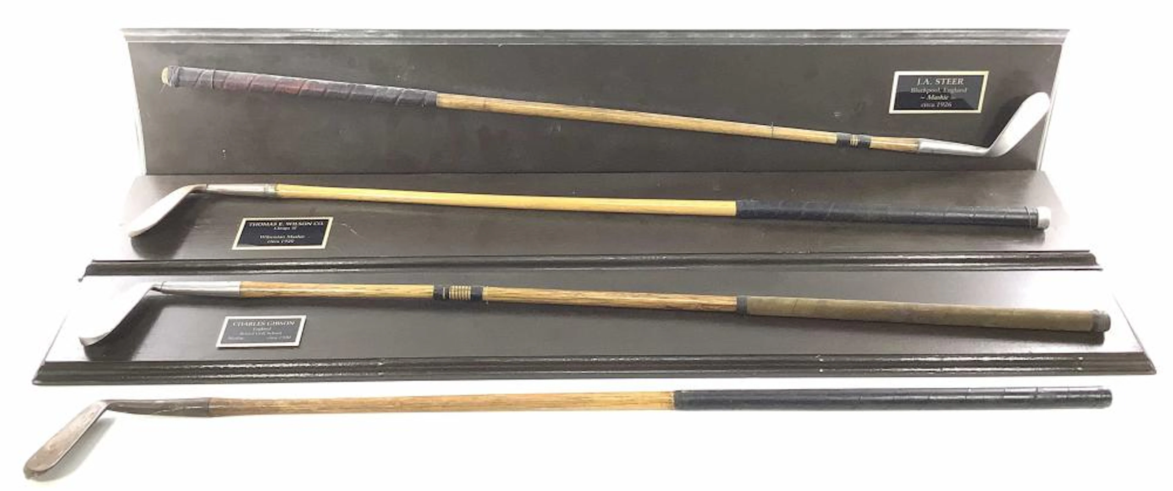 (4) c.1920?s Mashie Hickory Golf Clubs
