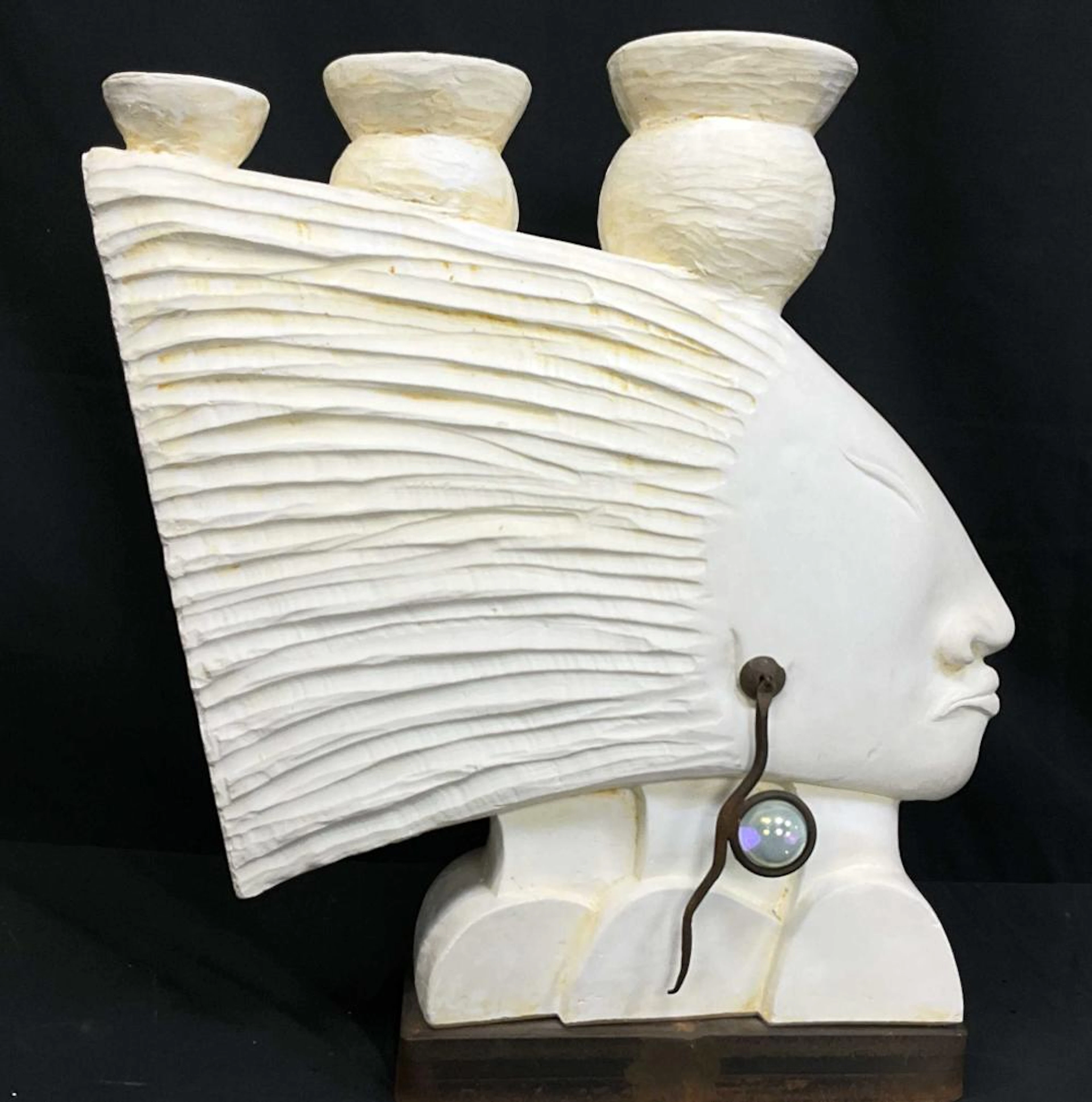 Contemporary Style Sculptural Candelabra