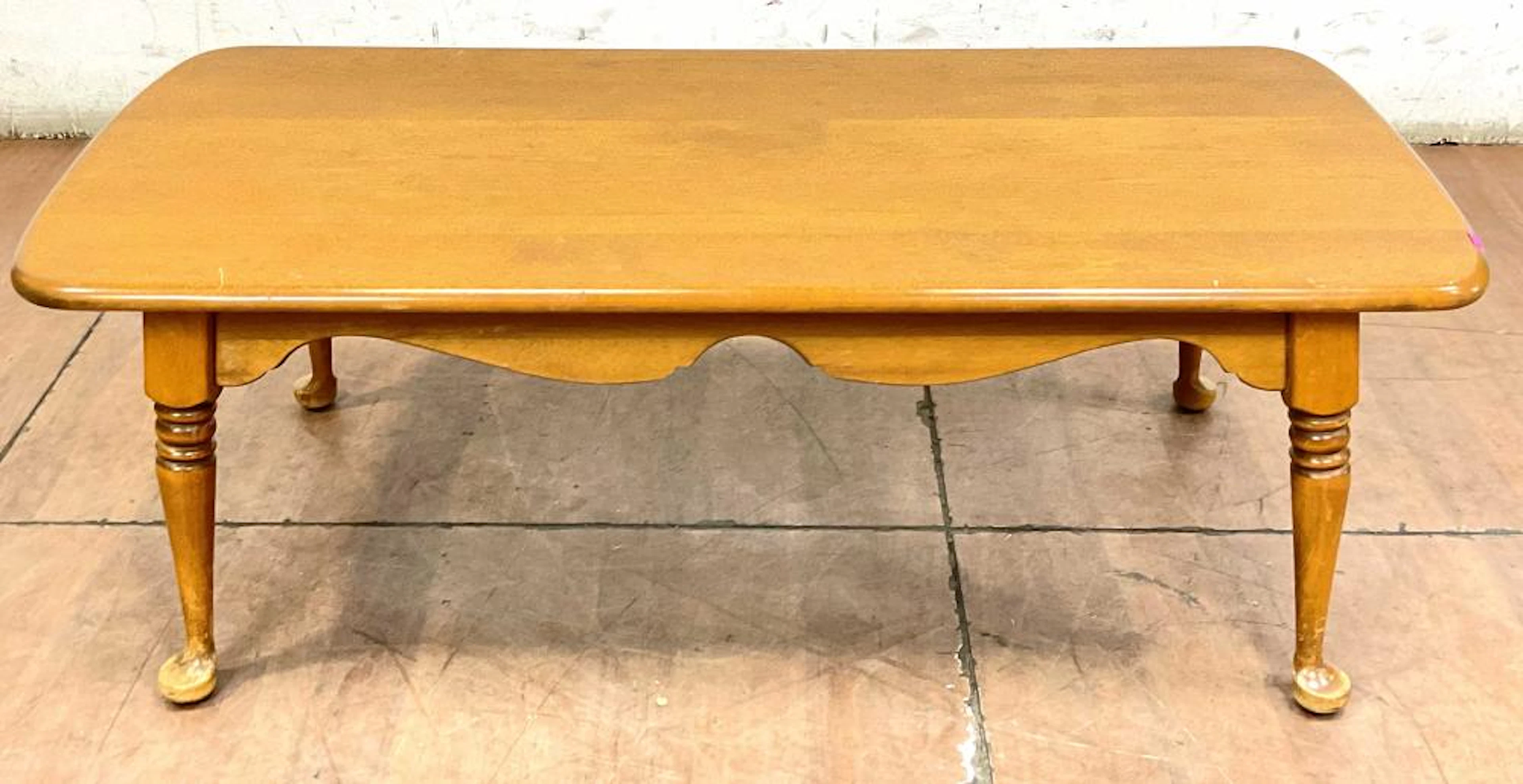Baumritter Furniture Americana Maple Coffee Table