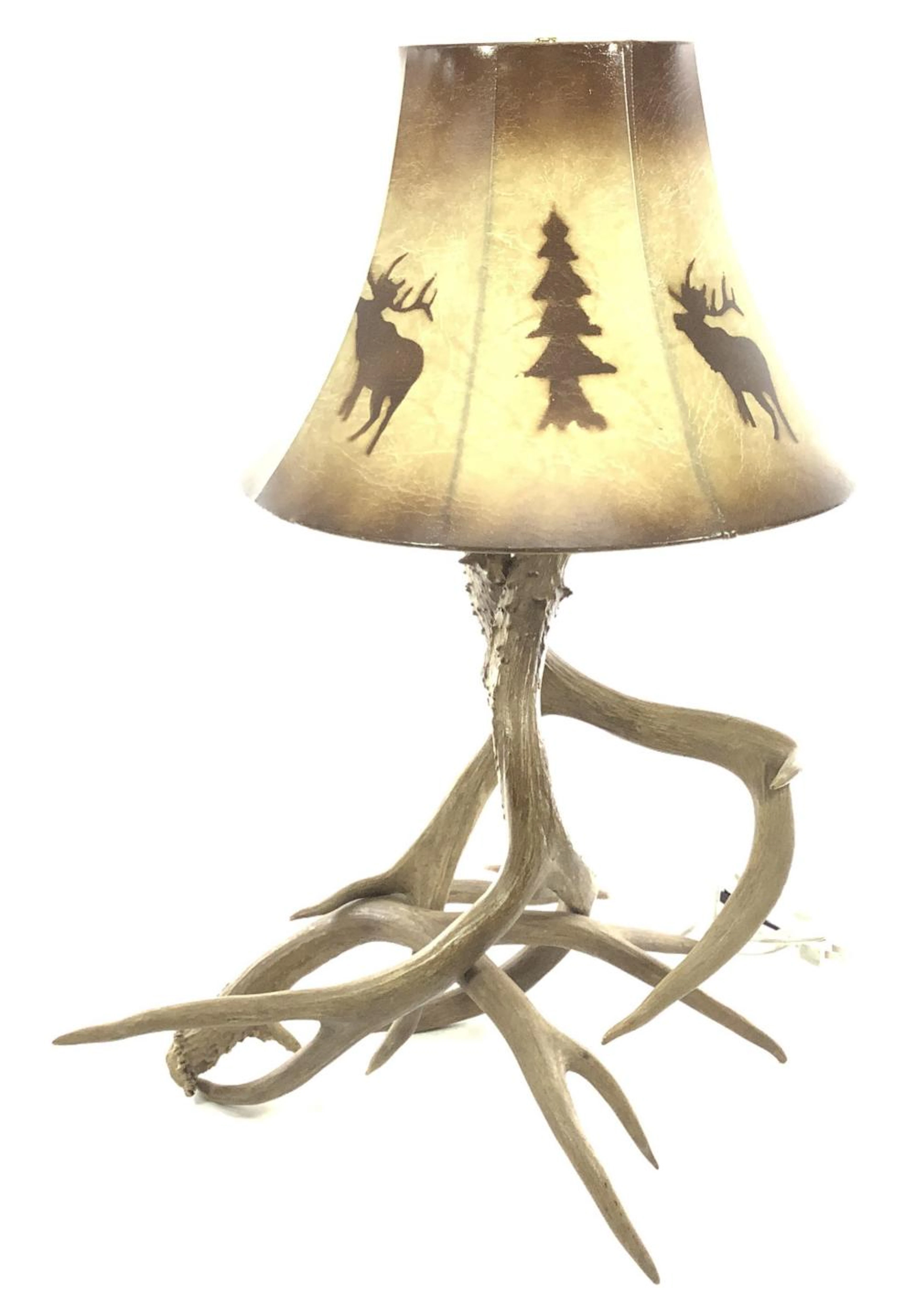 Southwestern Antler Style Table Lamp
