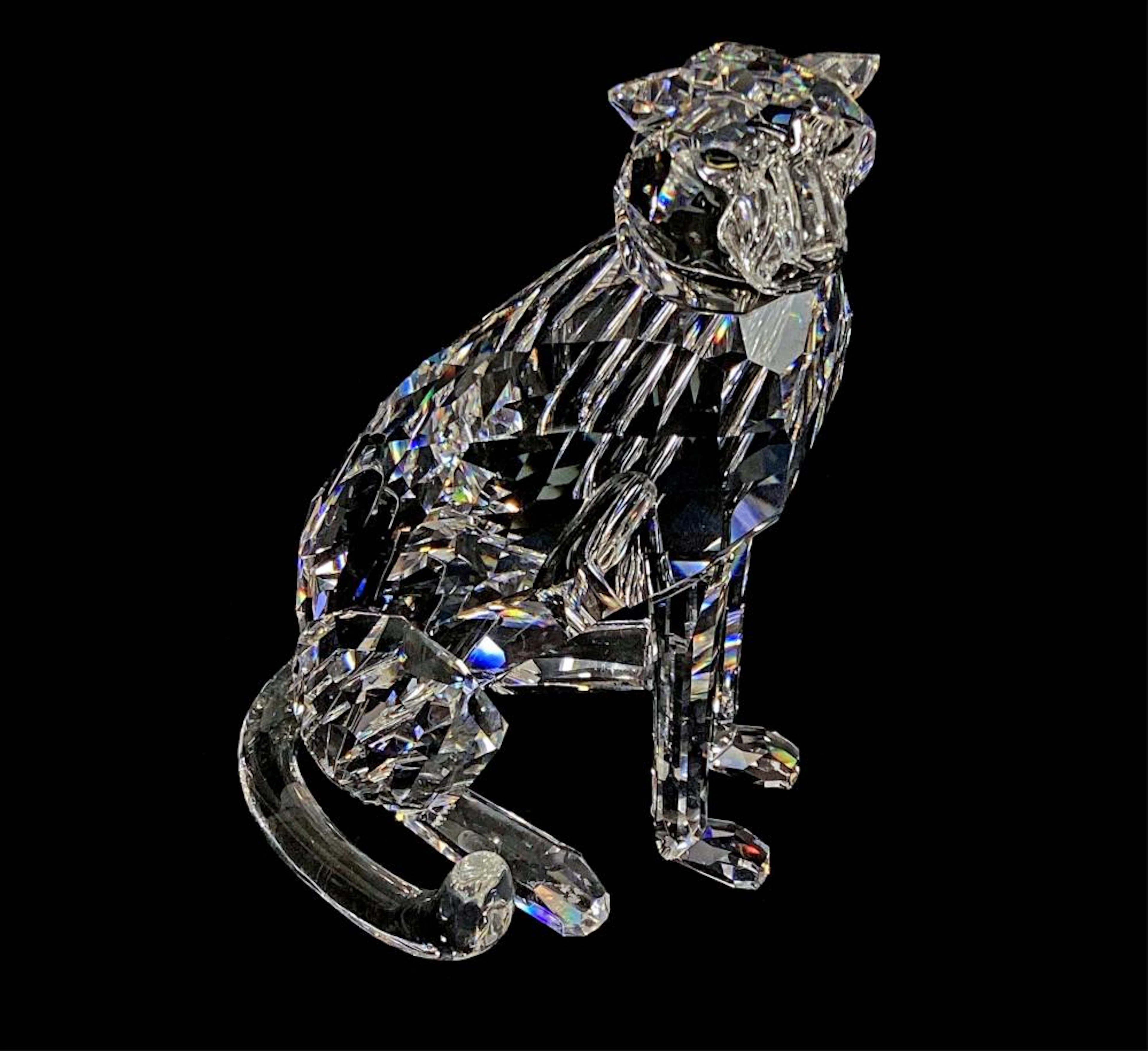 Swarovski Crystal Cheetah Figurine #220470