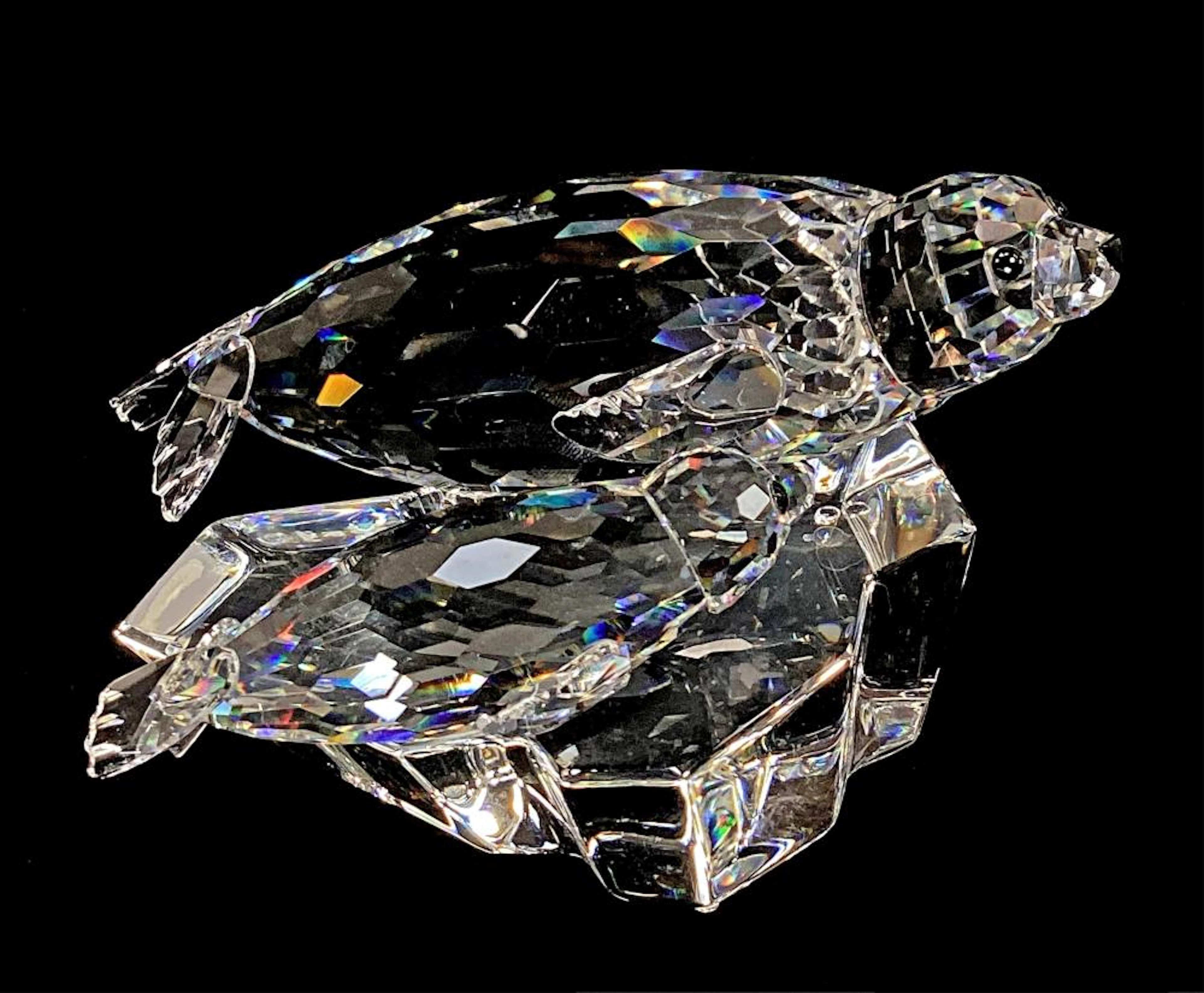Swarovski Crystals Seal Figurine SCS 1991 Save Me