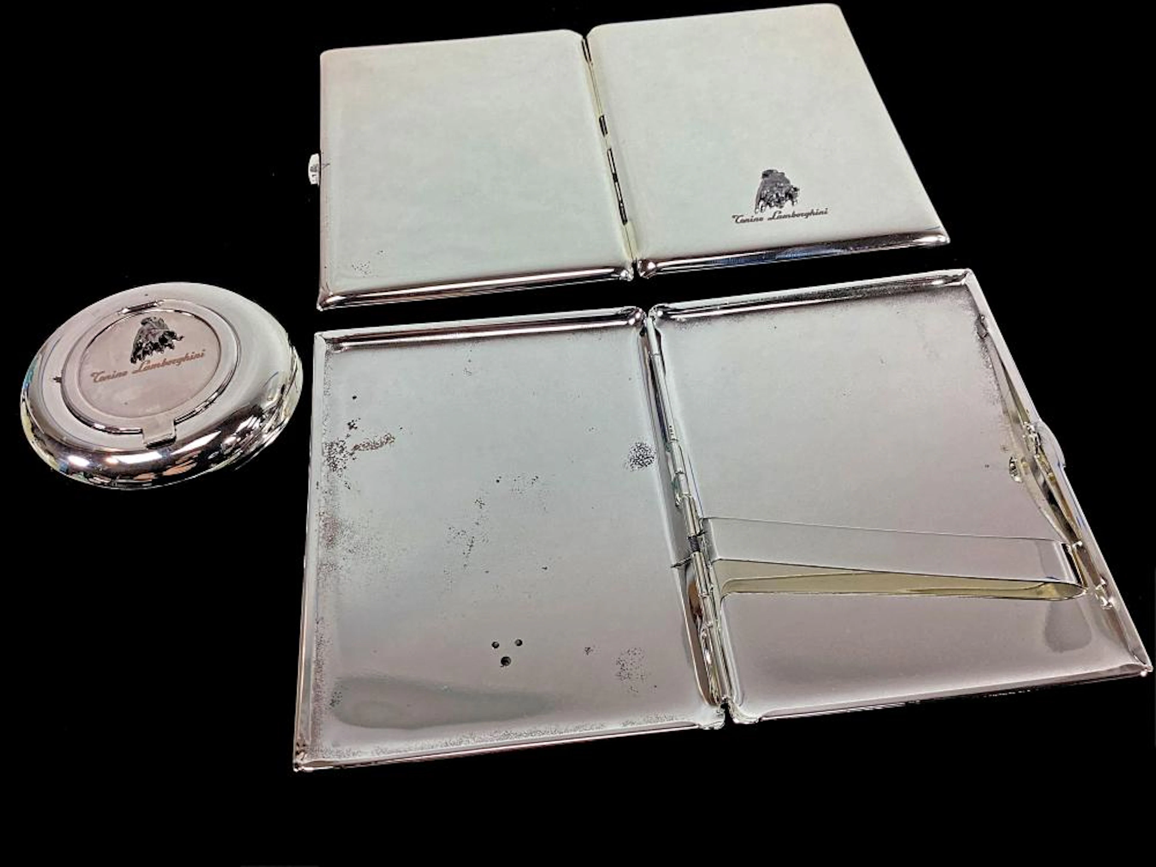 (3pc) Tonino Lamborghini Cigarette Cases