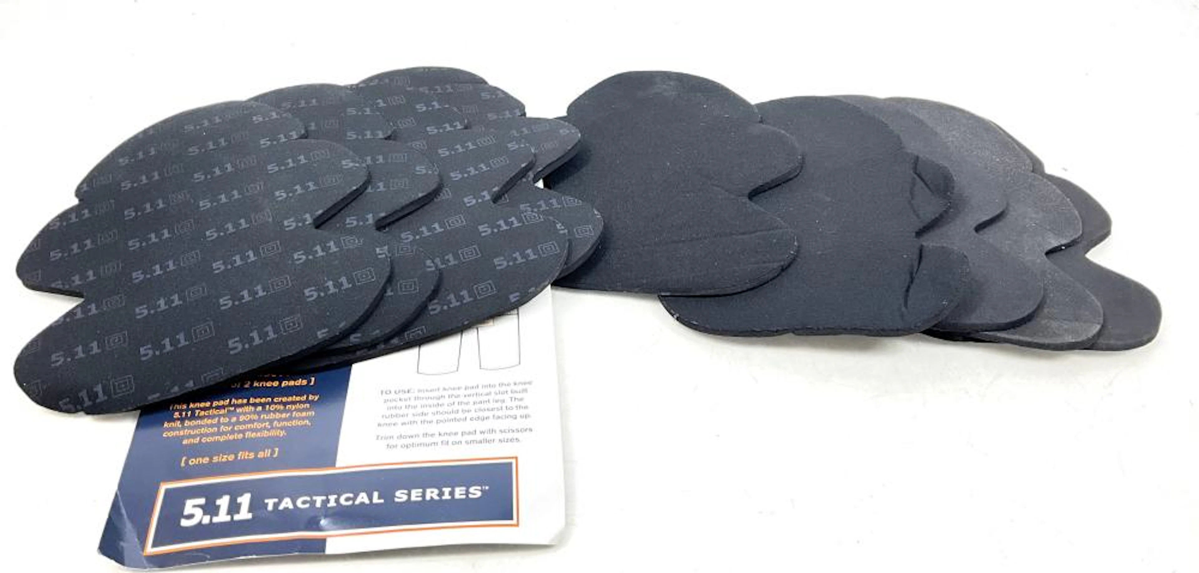 (9pc) Tactical Pant Kneepads & 5.11 Kneepads