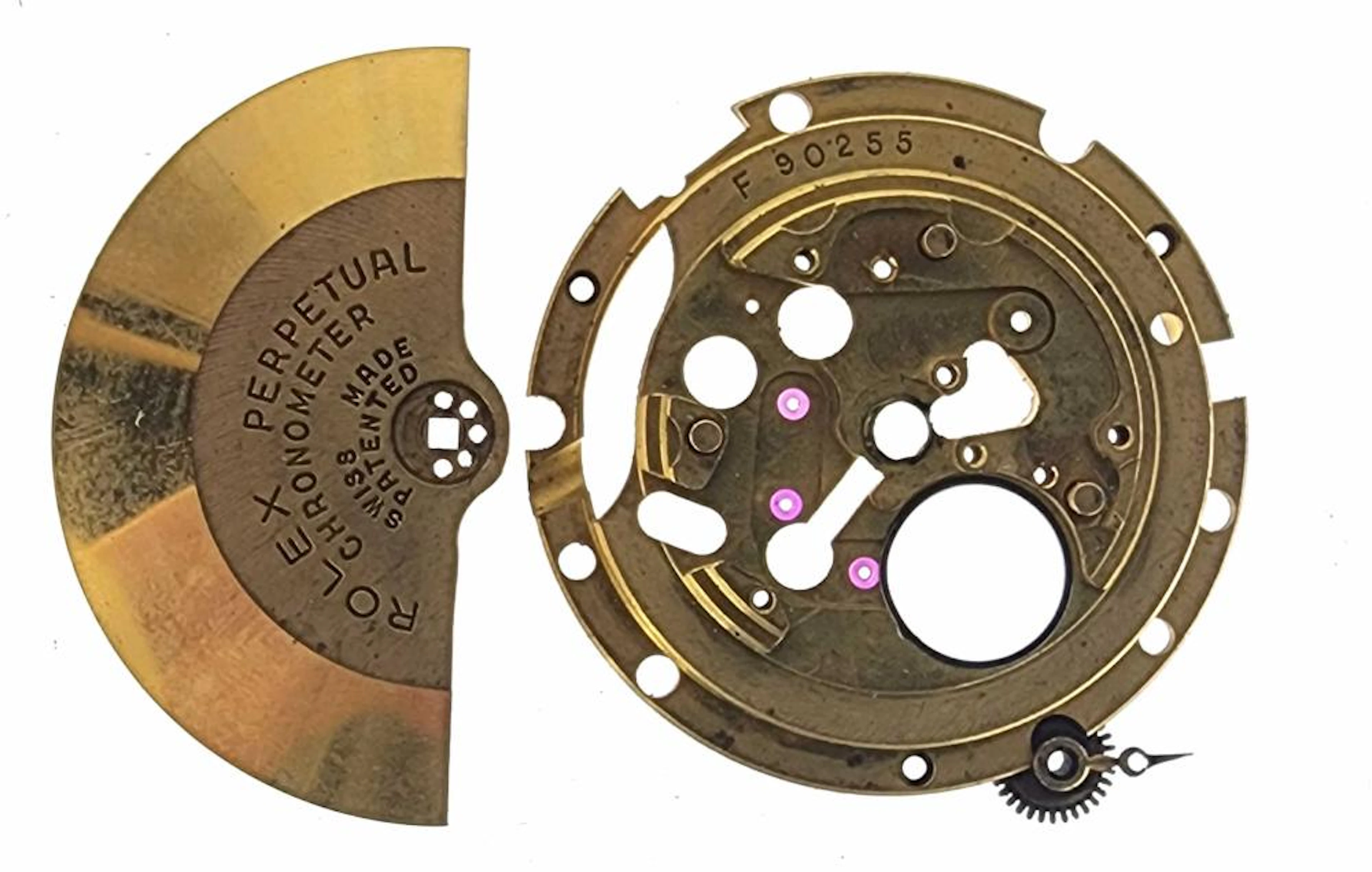 Vintage Rolex Perpetual Chronometer Watch Parts