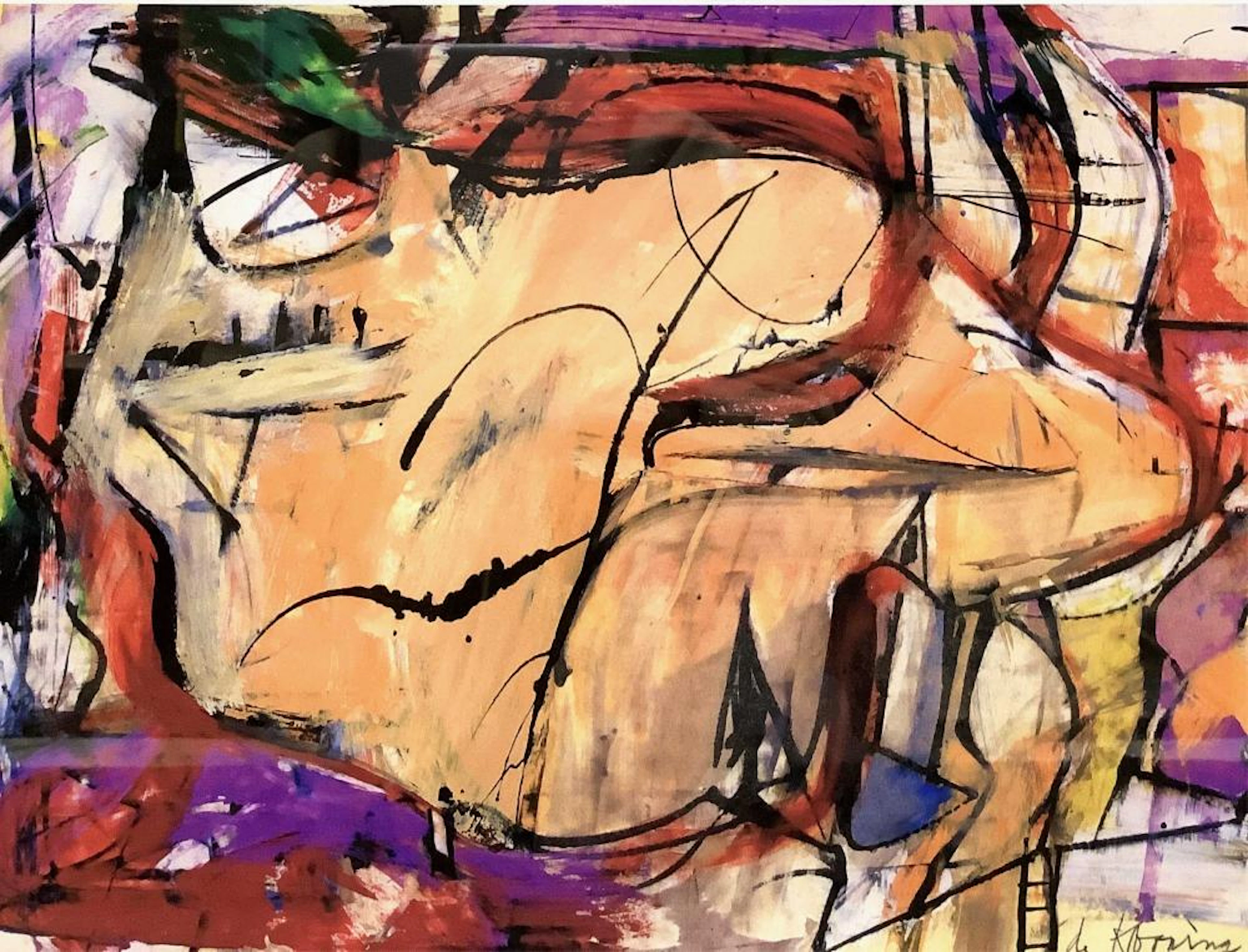 After Willem De Kooning Open Edition Print