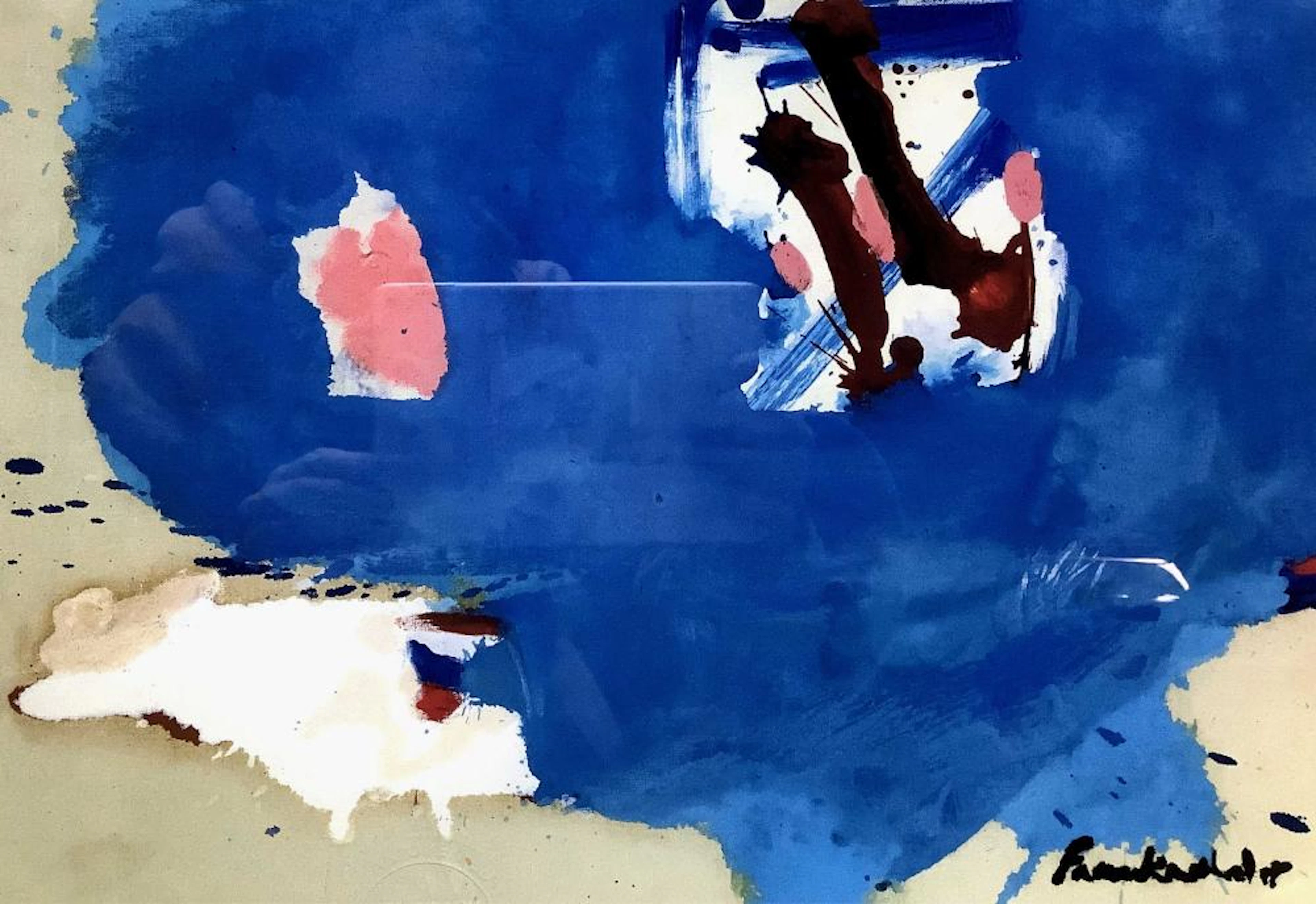 After Helen Frankenthaler Open Edition Print