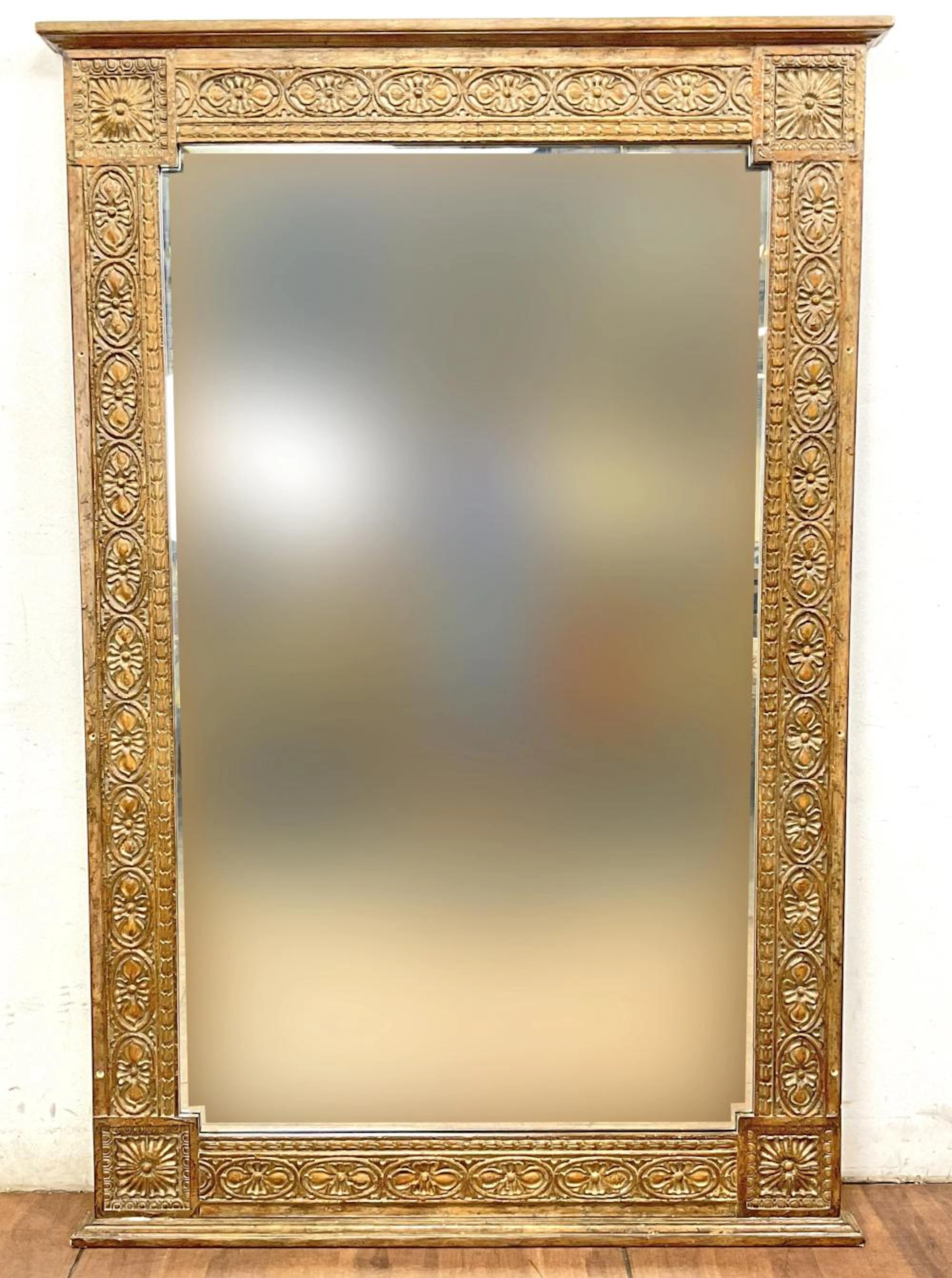 Large 80in Transitional Style Wall Mirror