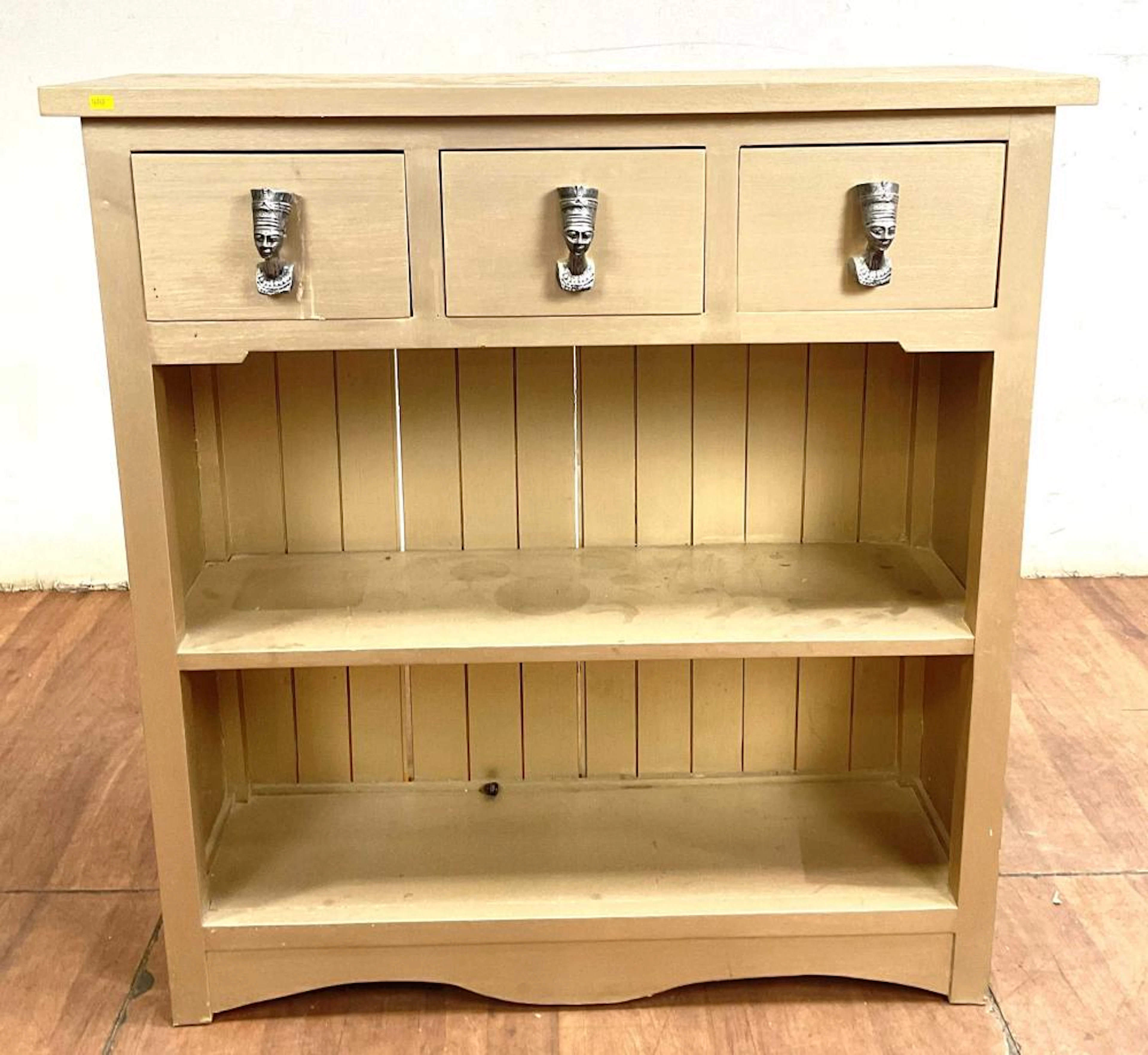 Vintage Country Americana Style Wood Cabinet