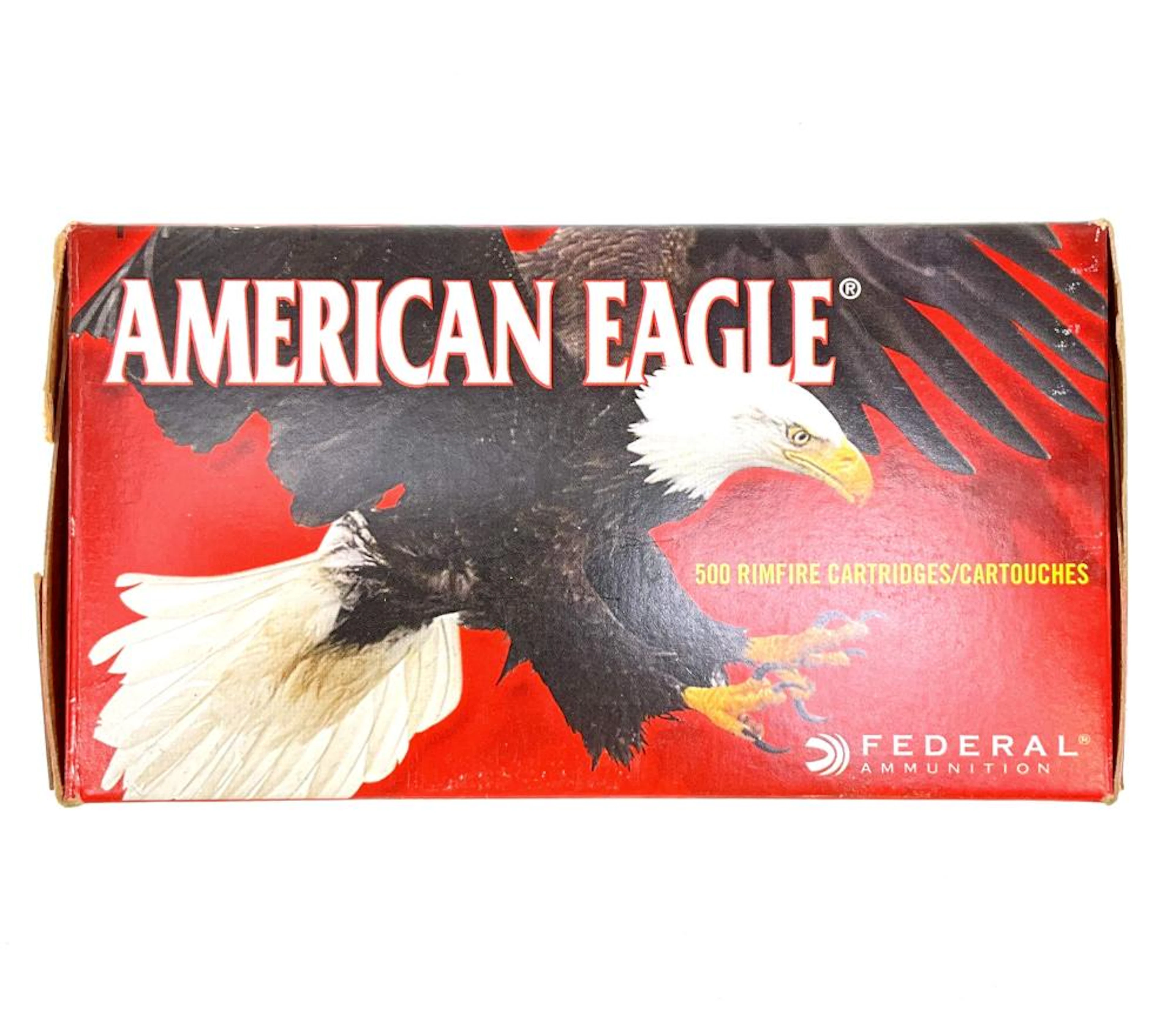 (500) Rds. Federal American Eagle .22lr Ammo