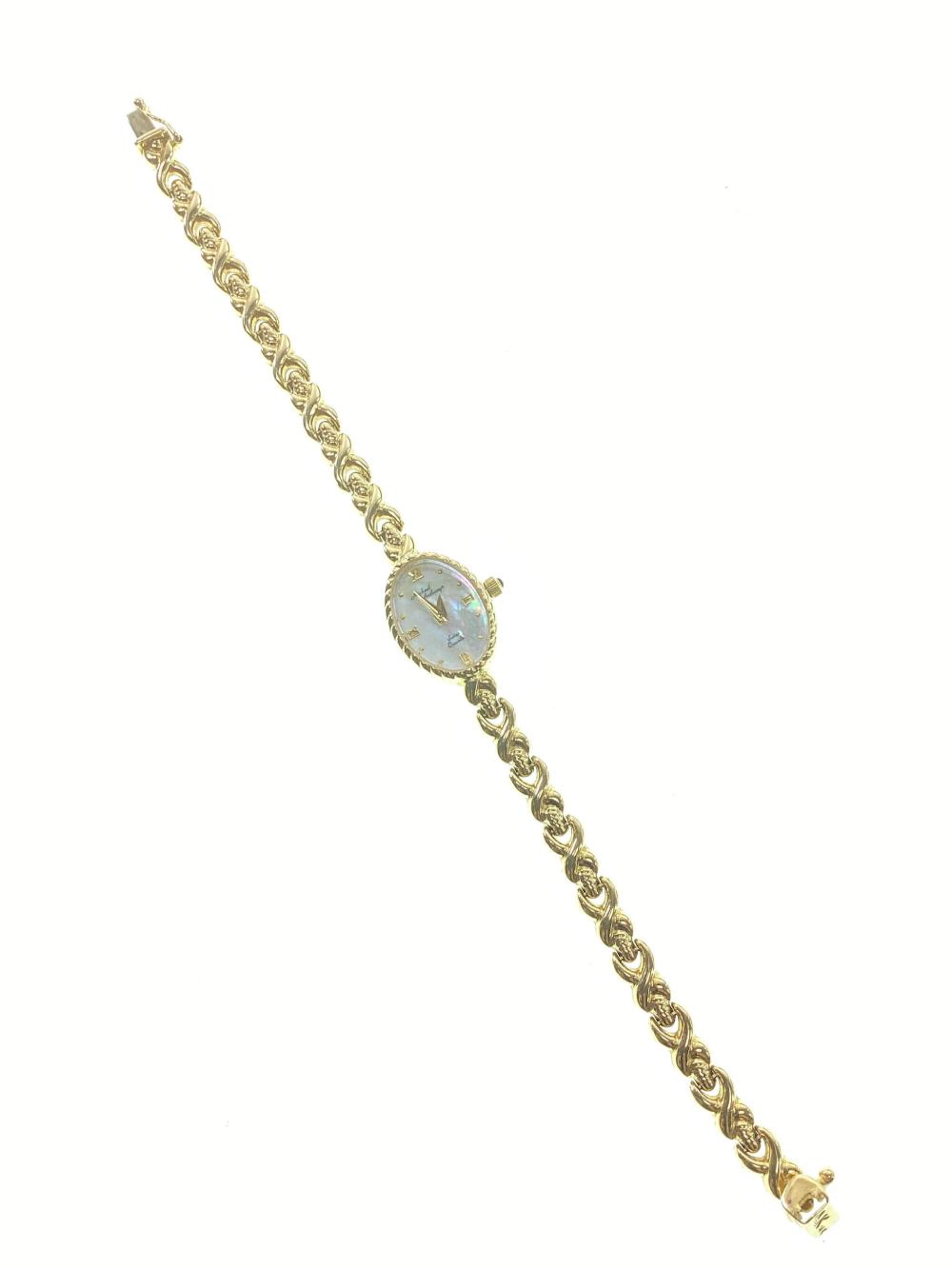 Michael Anthony 14K Yellow Gold Ladies Watch