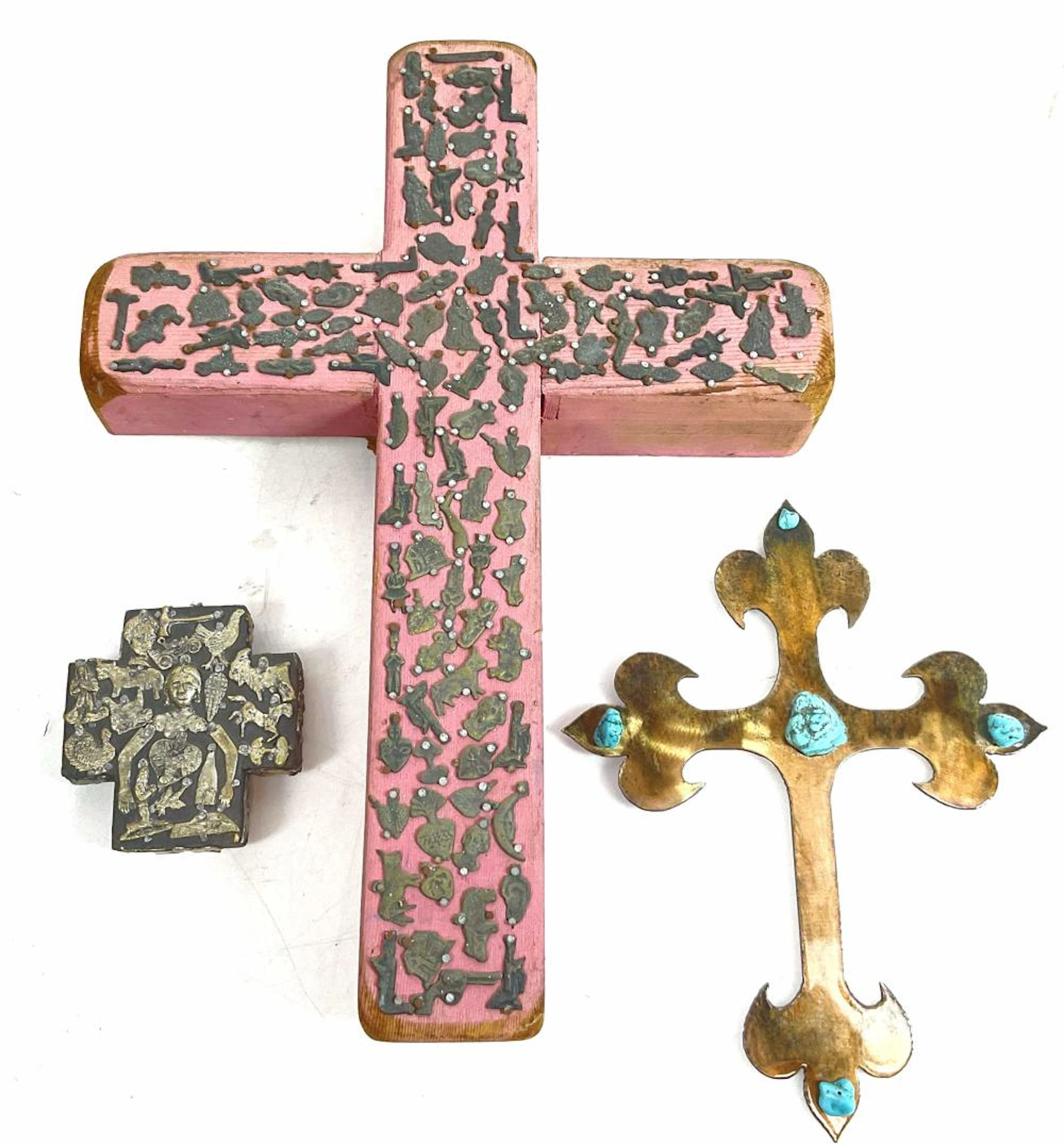 Southwestern Mexican Folk Art Crosses