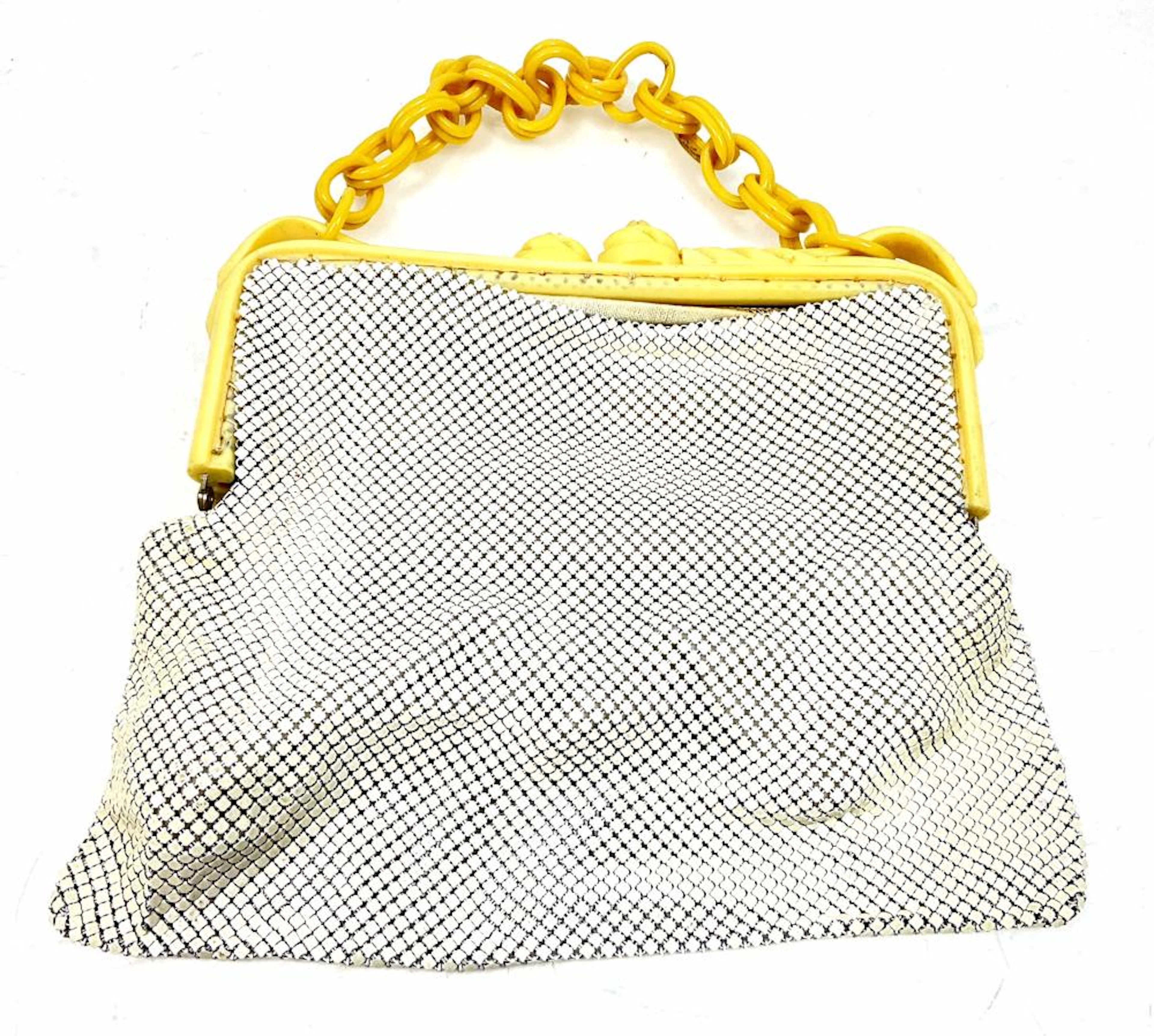 Vintage Bakelite & Metal Mesh Purse
