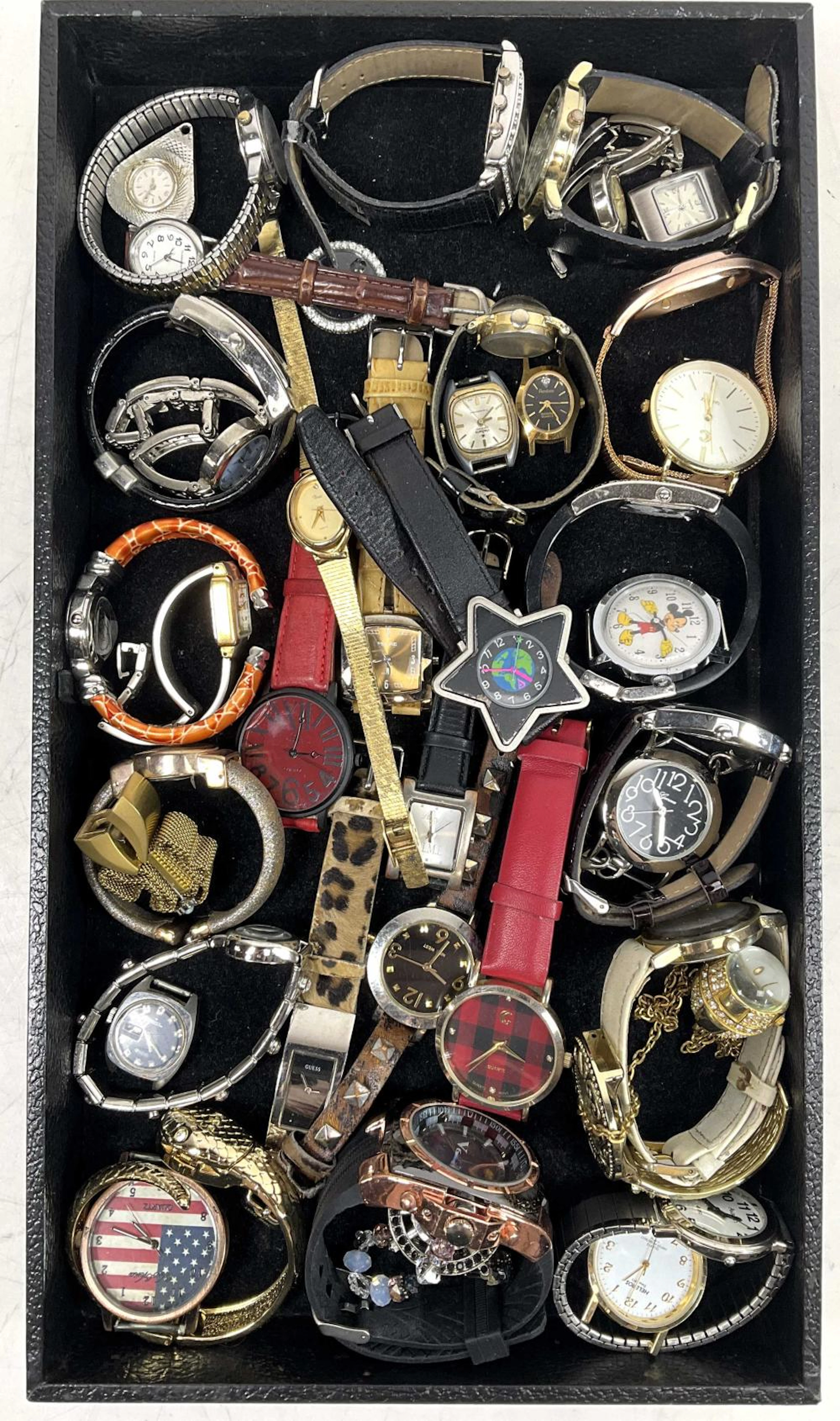 Assorted Wrist Watches, Mickey Mouse, Chicos