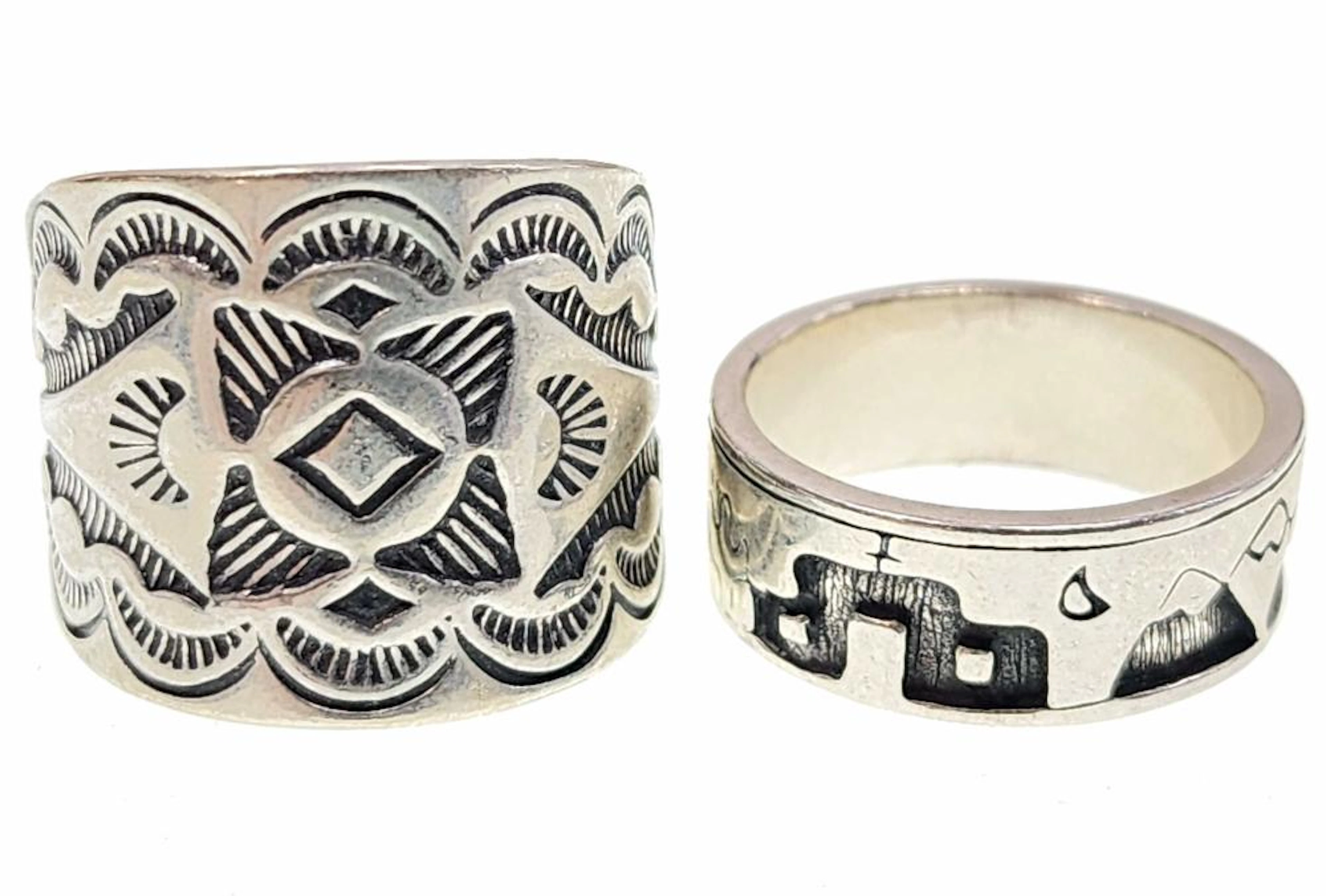 Carolyn Pollock Sterling Silver Southwest Rings
