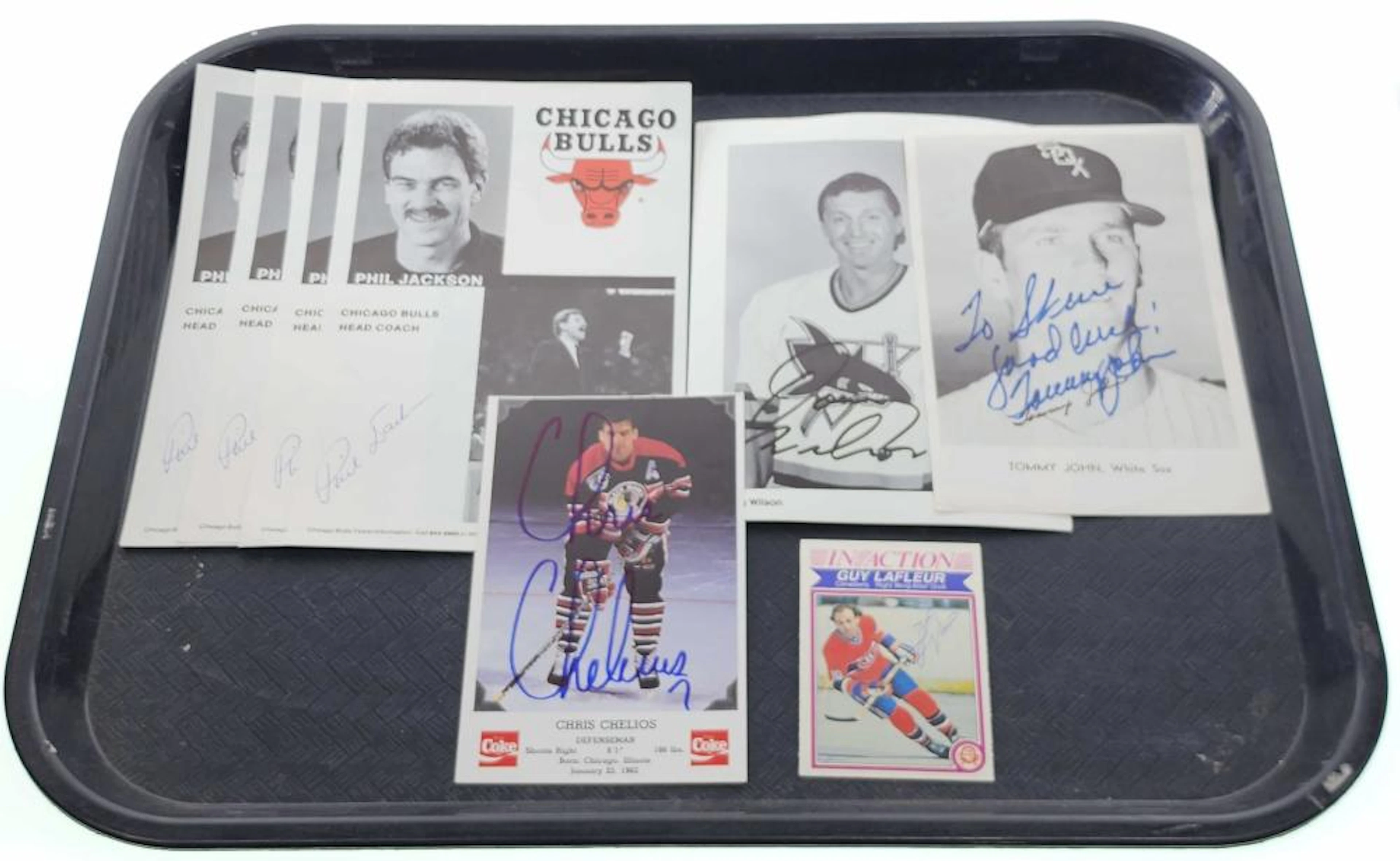 Chicago NHL, NBA & MLB Autographs