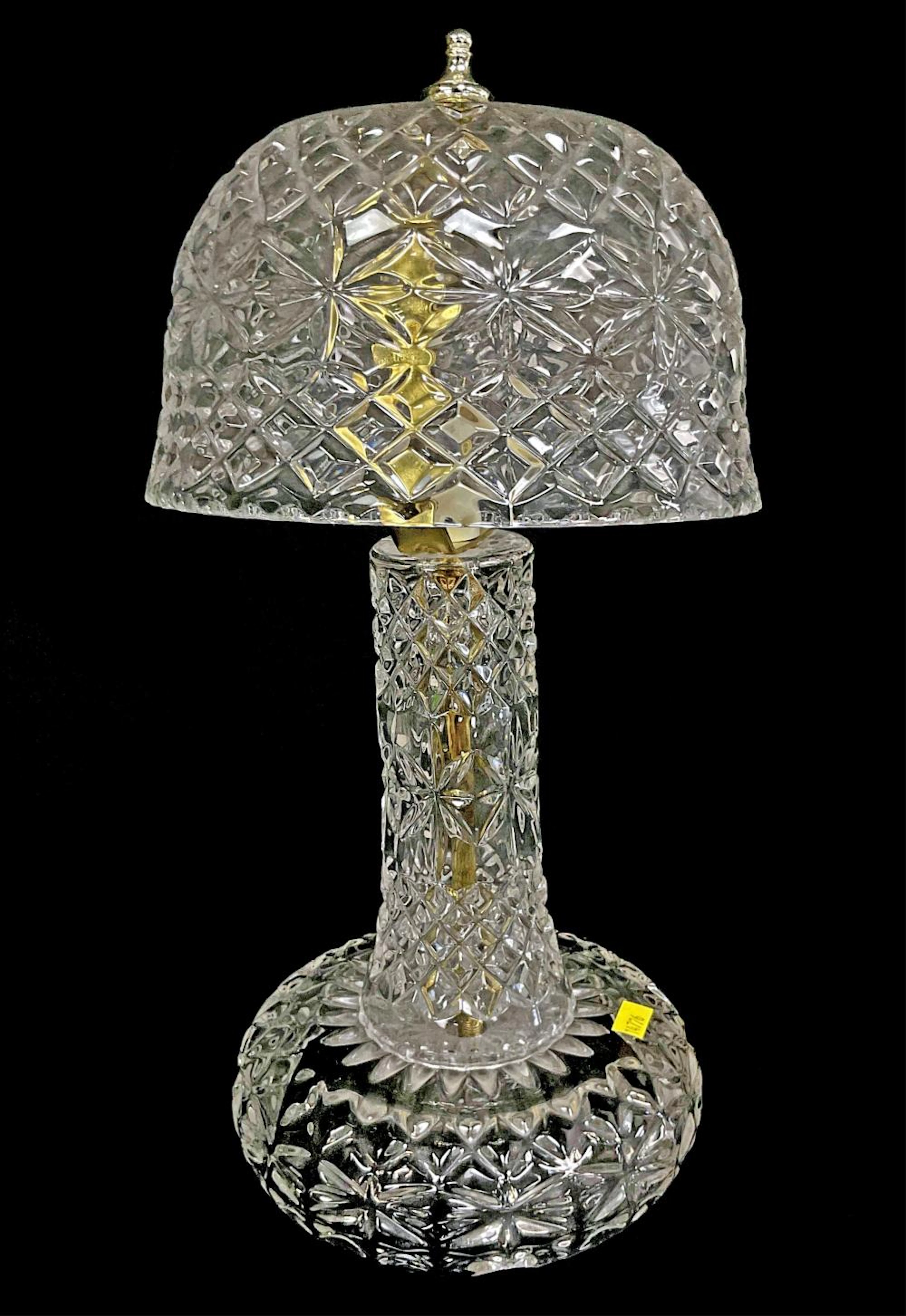 Traditional Glass Table Lamp