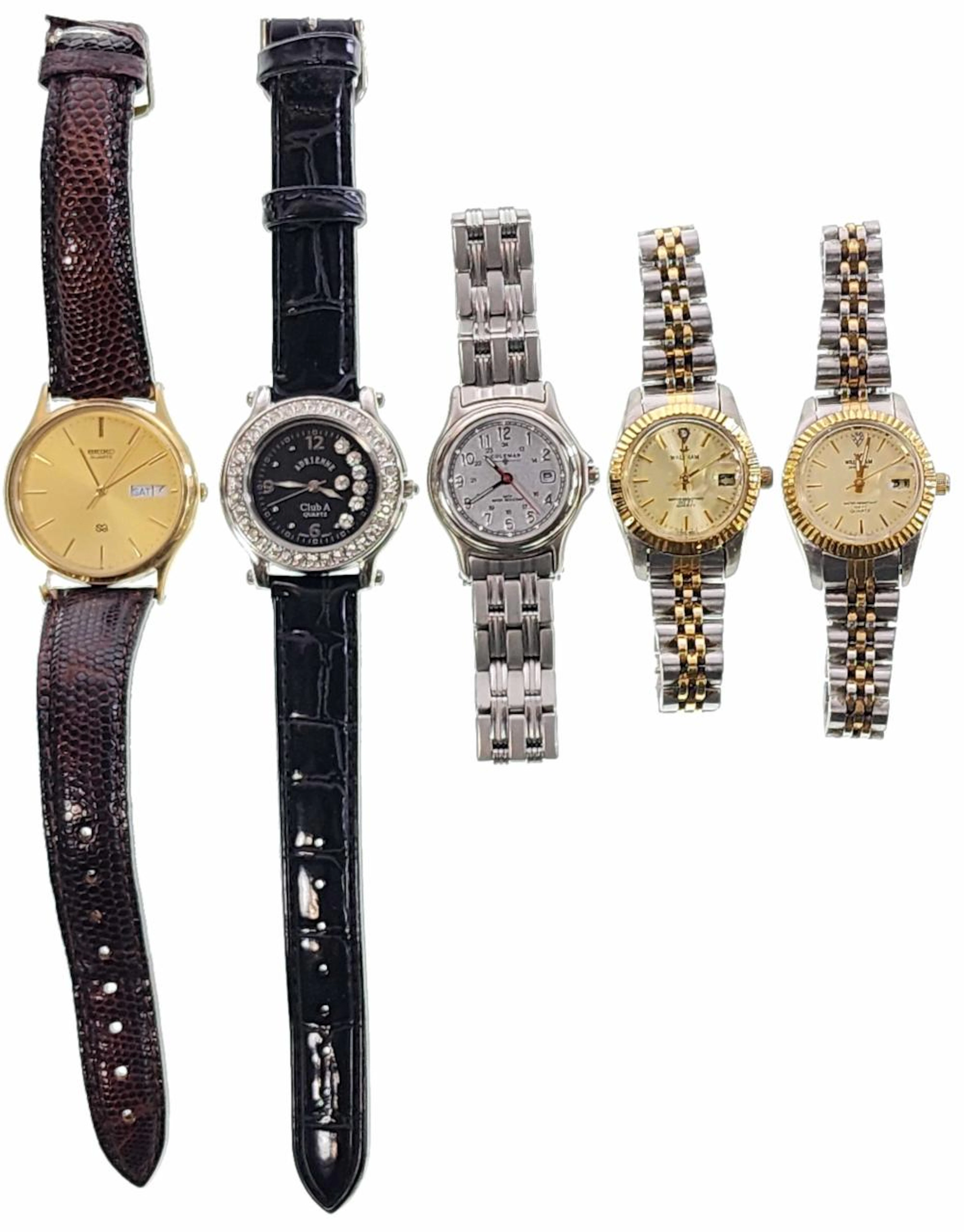 Designer Seiko, Waltham & Coleman Wrist Watches