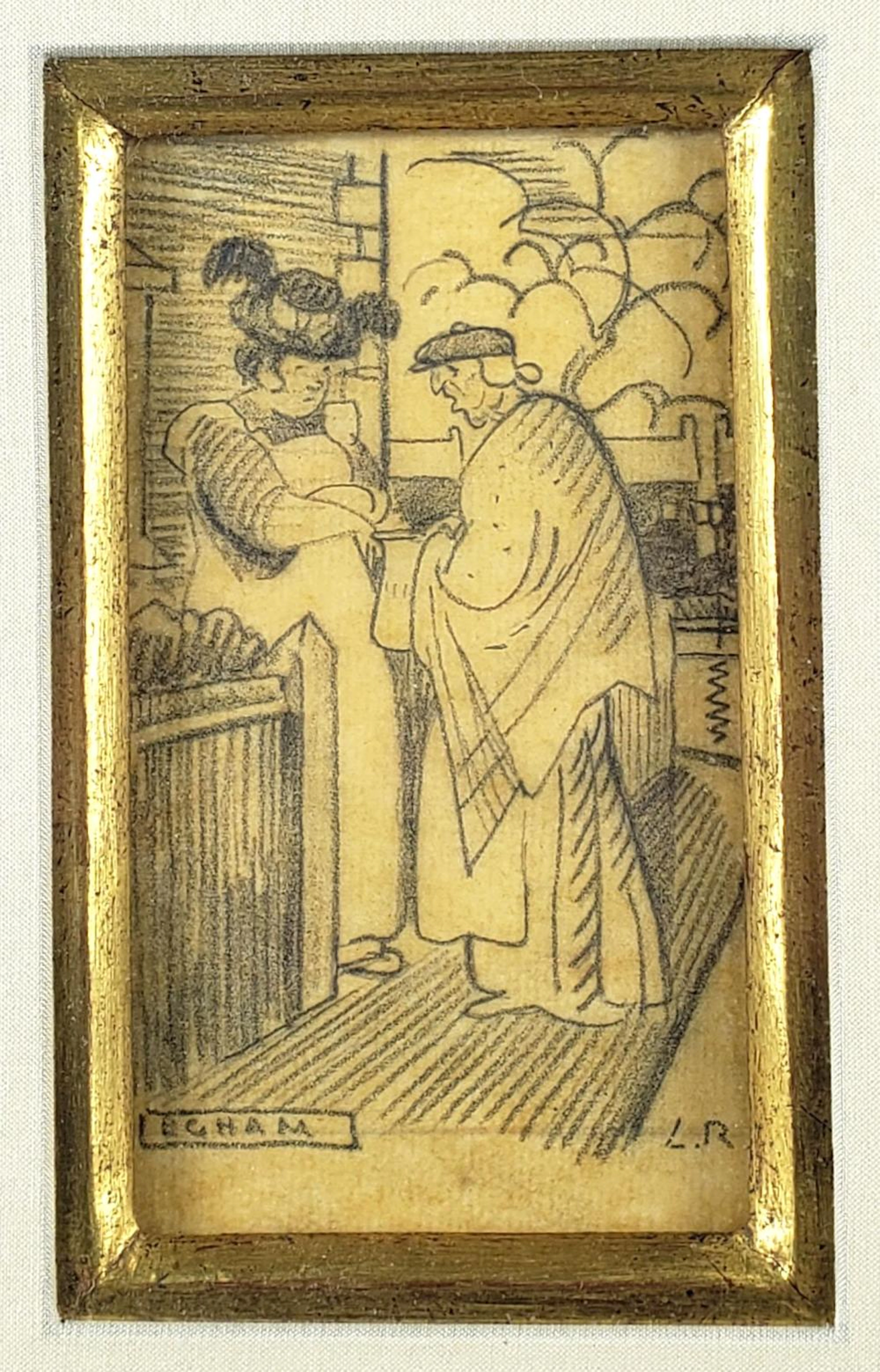 Ludovic-rodo Pissarro (1878-1952) Pencil On Paper
