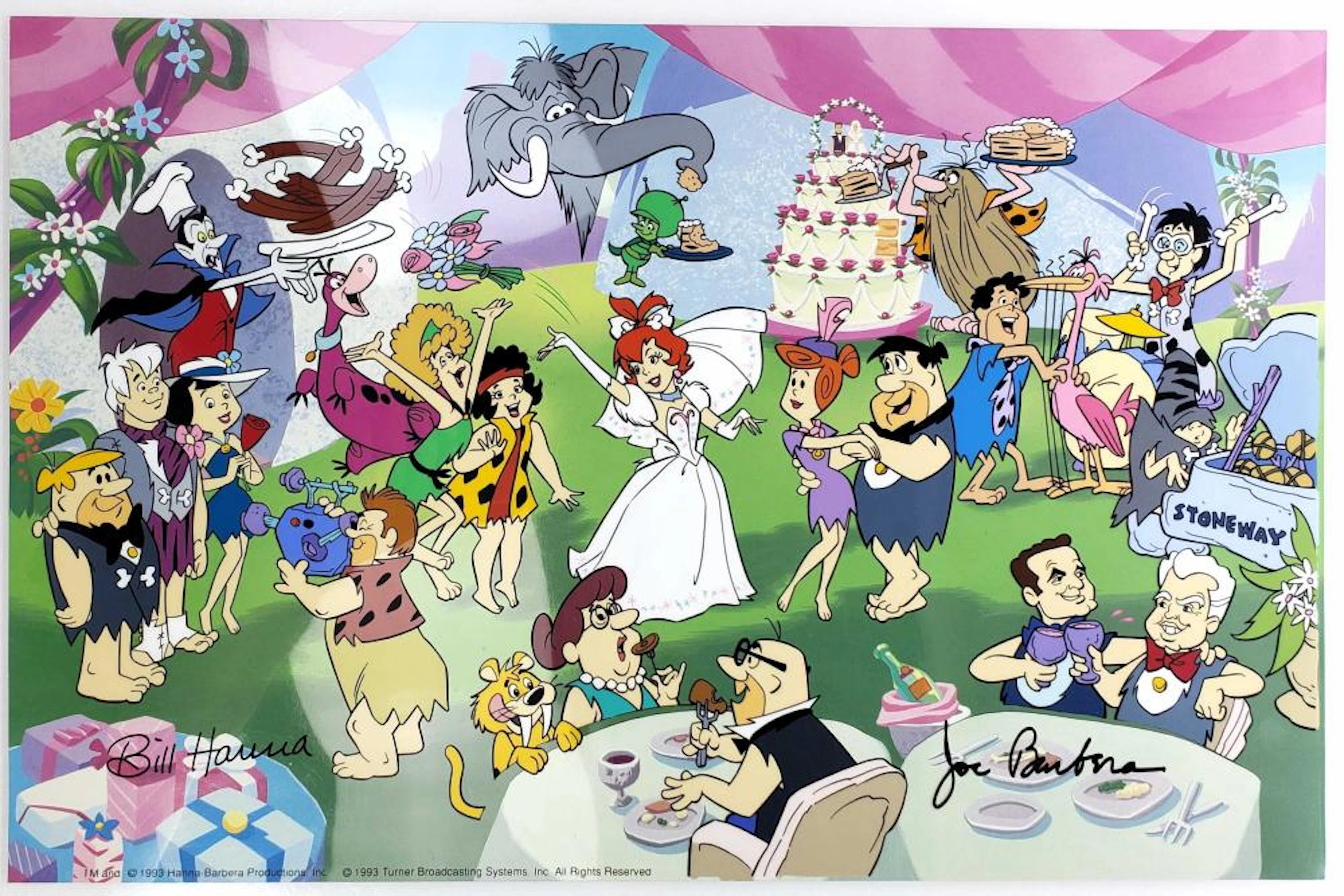 Pebbles & Bamm-Bamm's Printers Proof Wedding Album