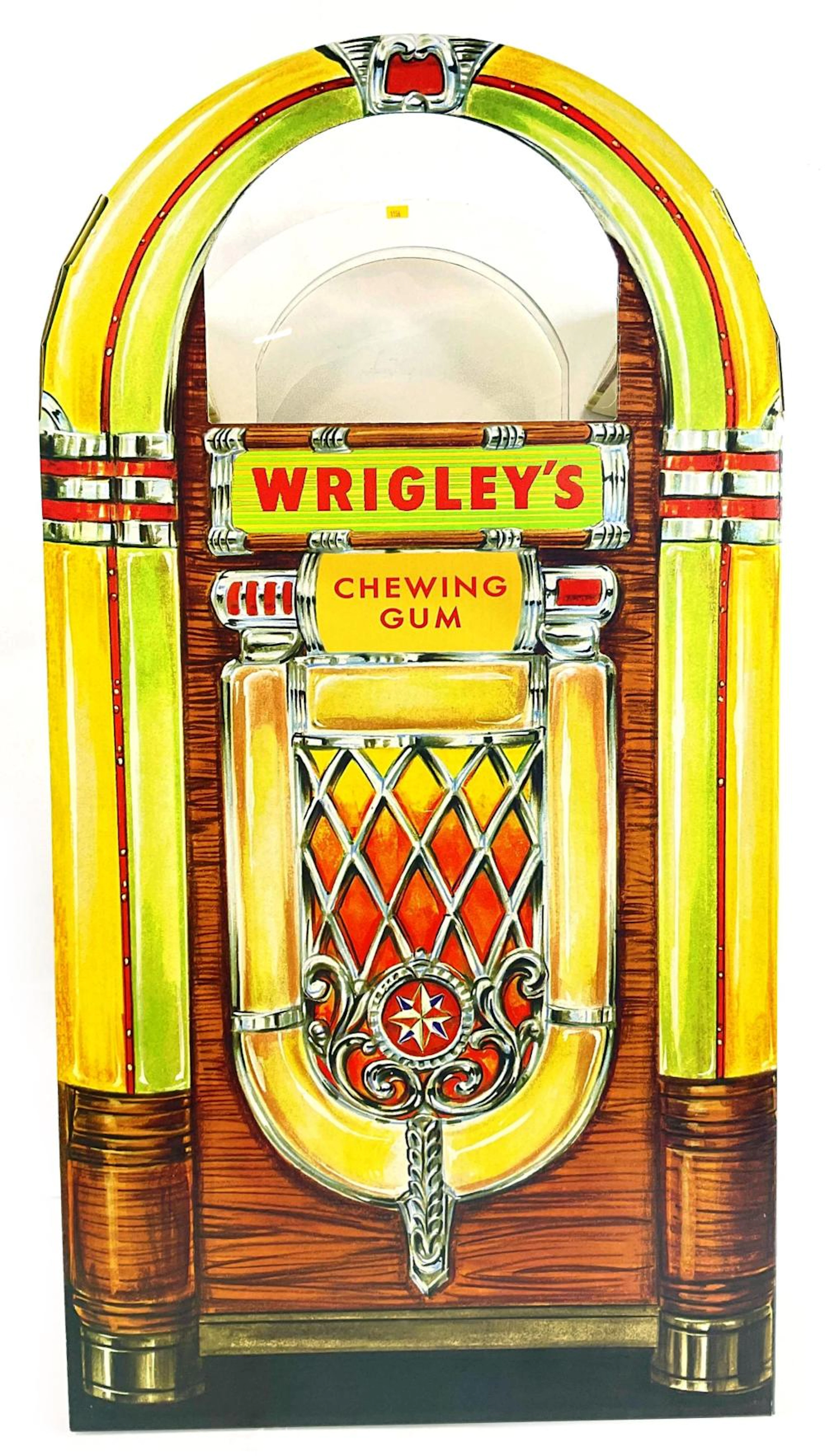 Vintage Wrigley's Chewing Gum Jukebox Display