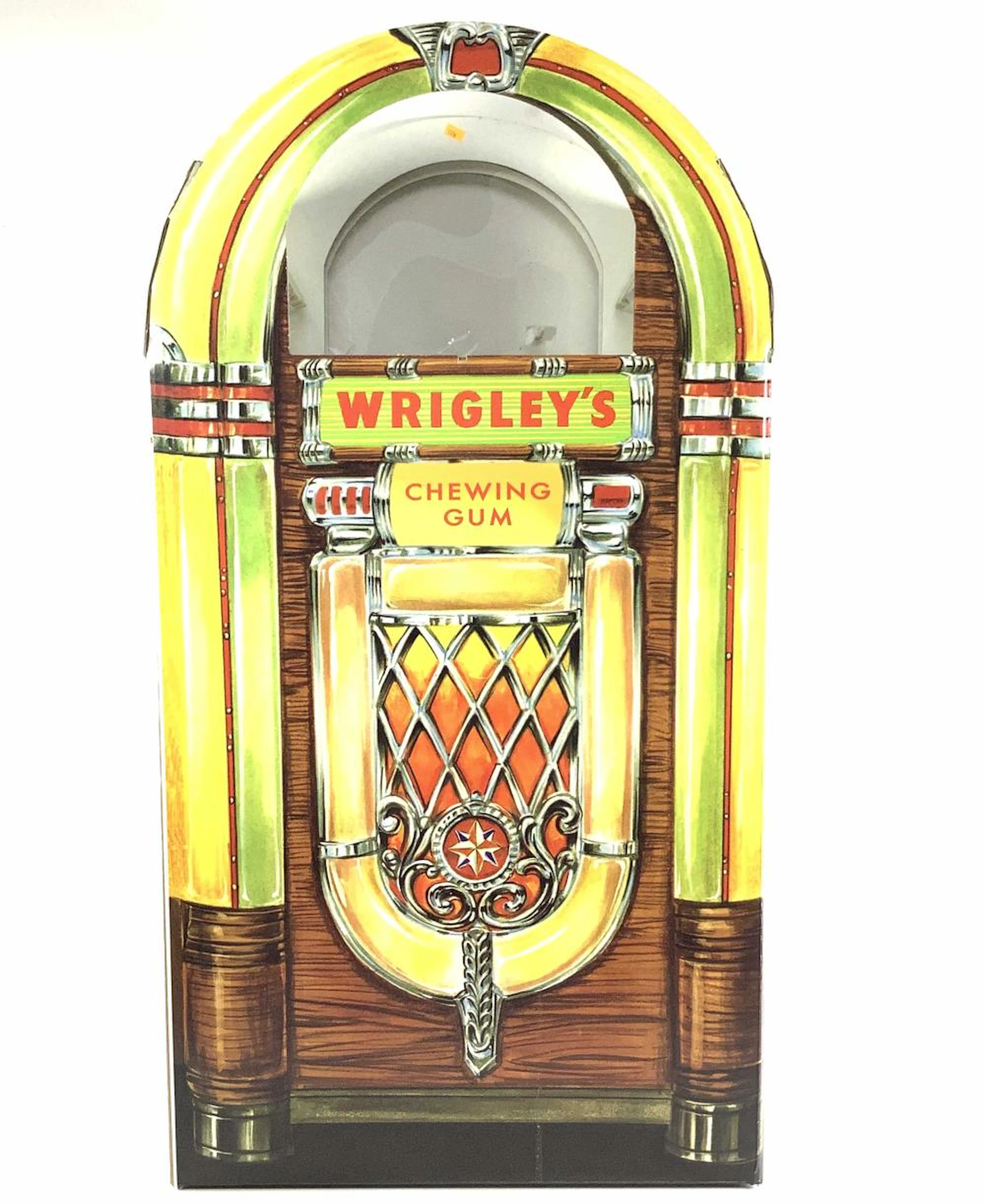 Vintage Wrigley's Chewing Gum Jukebox Display