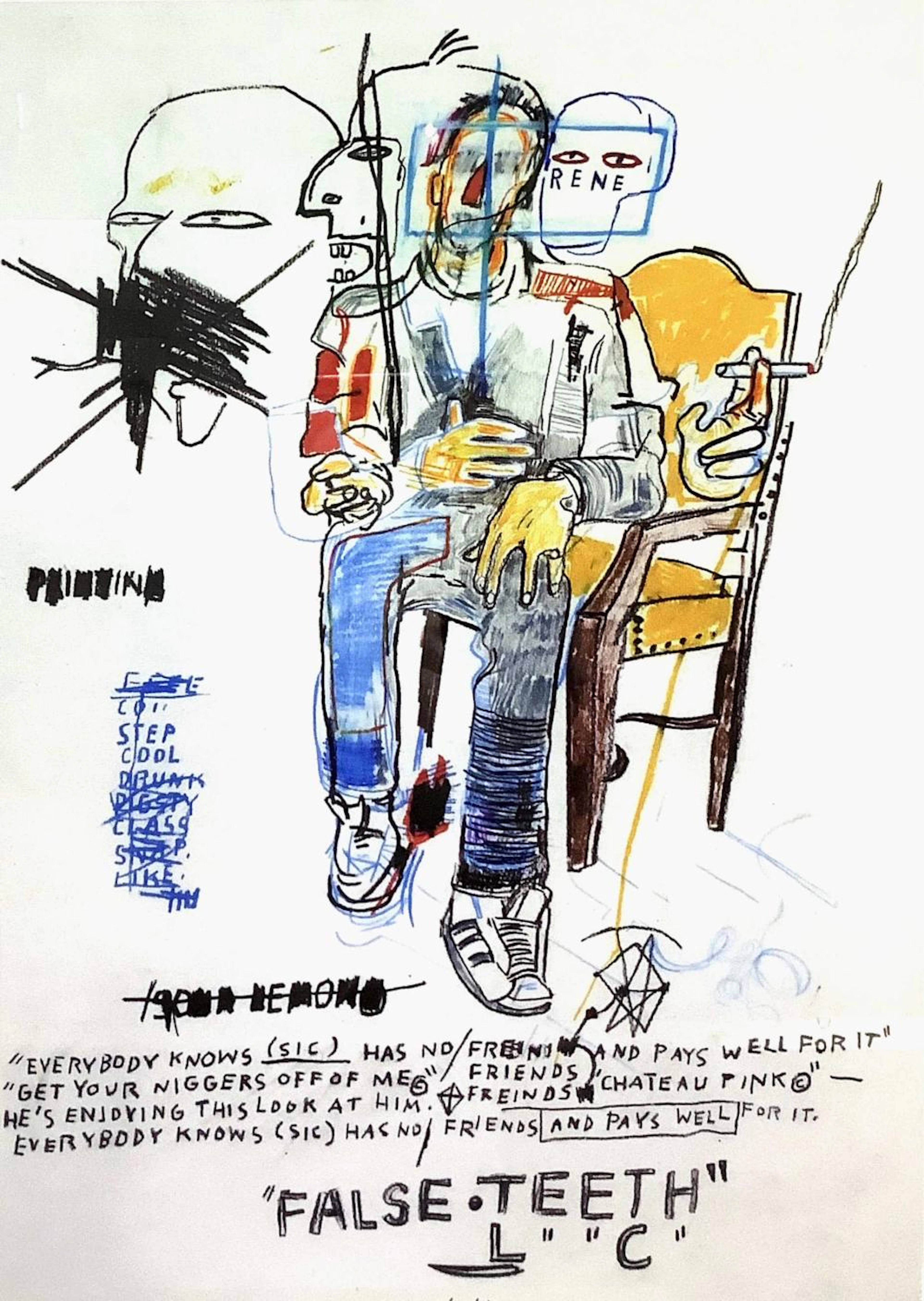 After Jean Michel Basquiat Open Edition Print