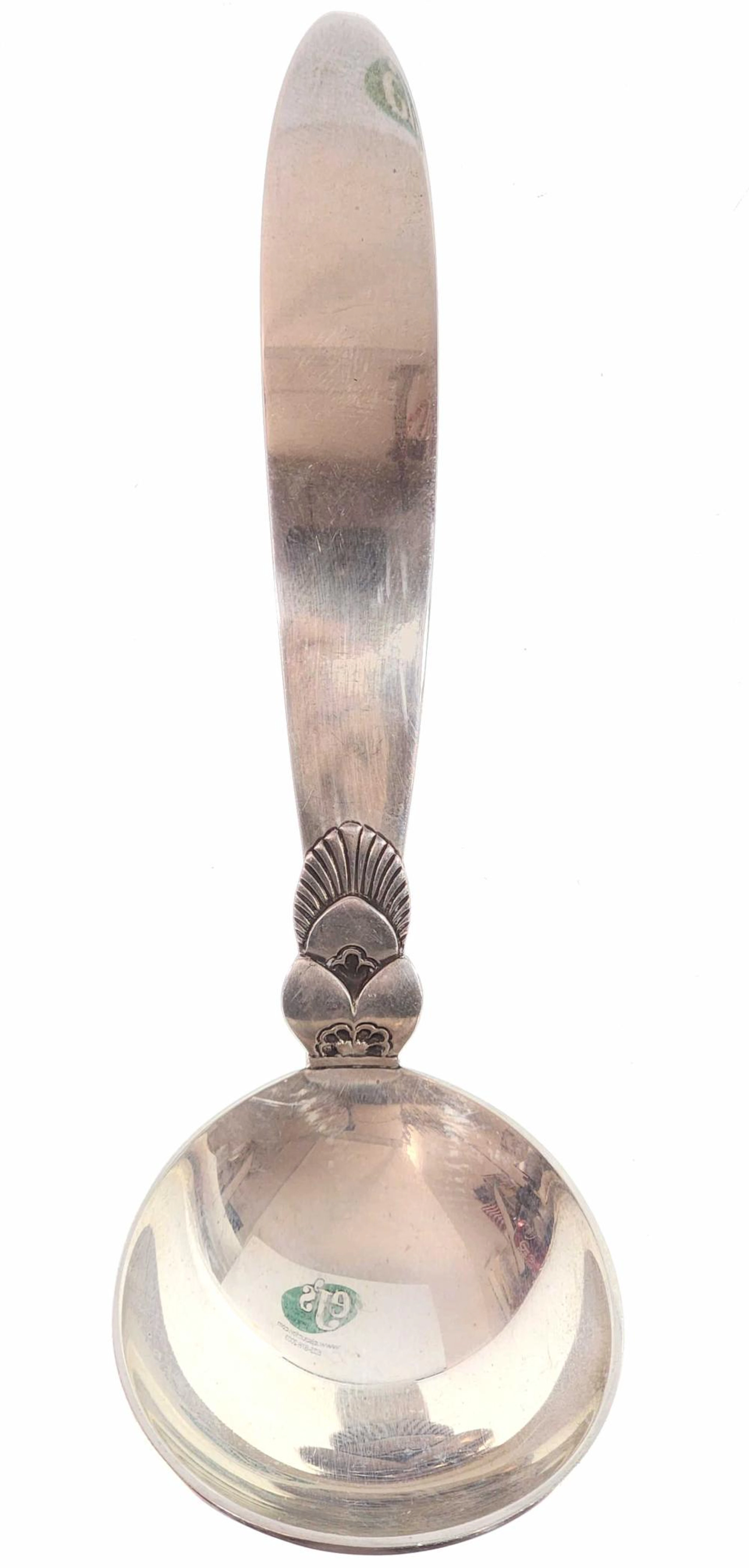Georg Jensen Denmark Sterling Silver Cactus Ladle