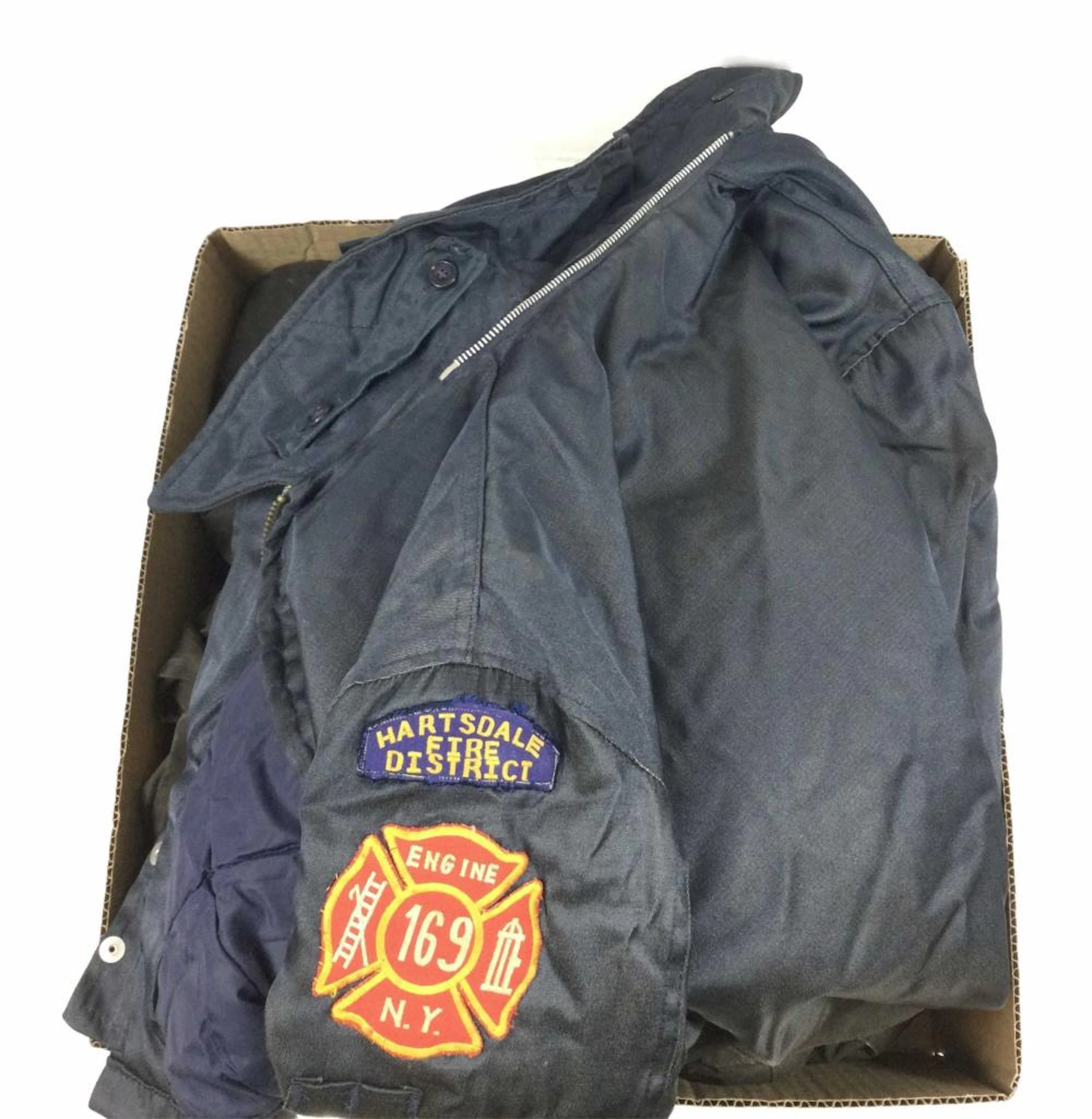 (2) Vintage New York Firefighter Jackets