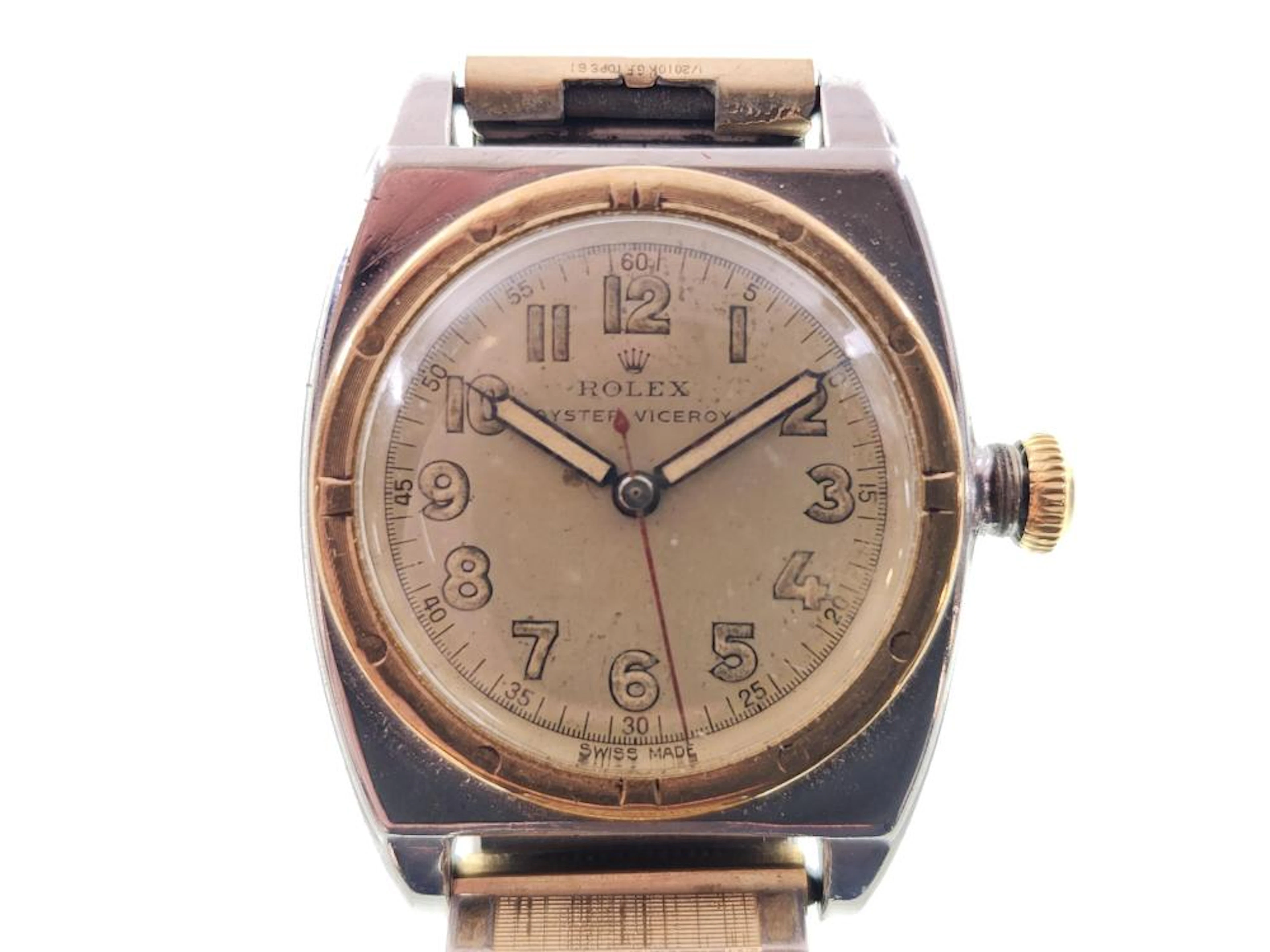 Rolex Oyster Viceroy 14K Yellow Gold 17J Watch