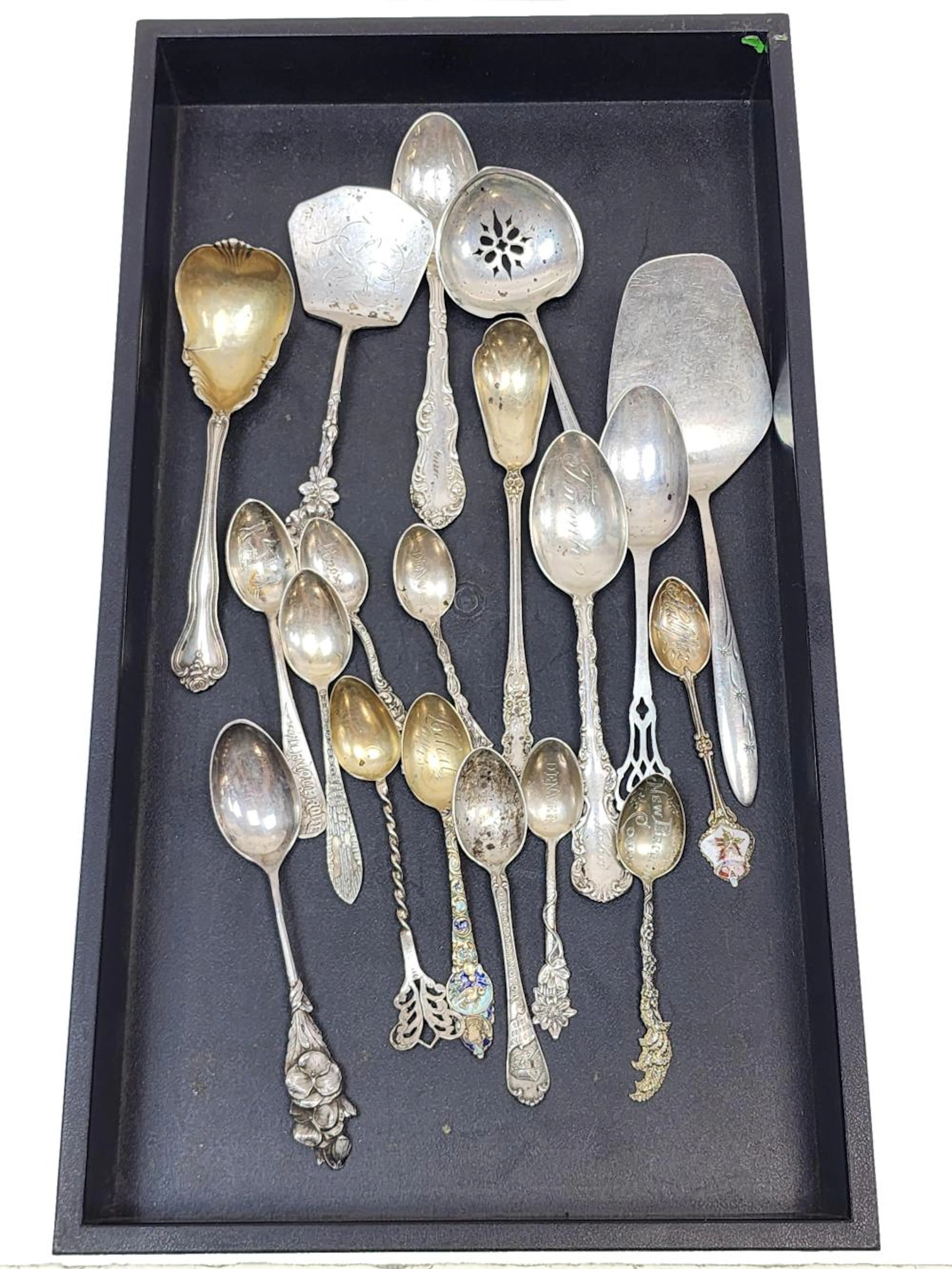 Sterling Silver Souvenir Spoons