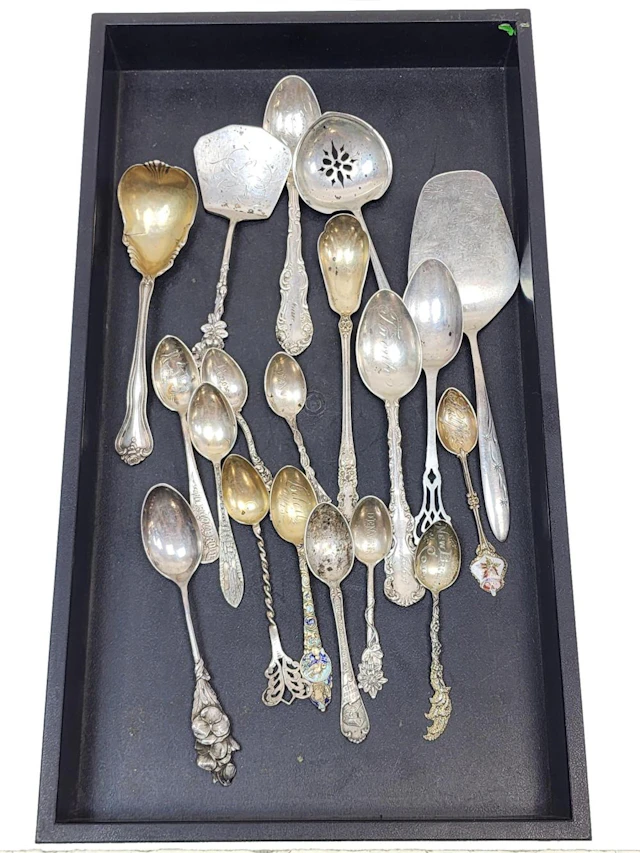 Sterling Silver Souvenir Spoons
