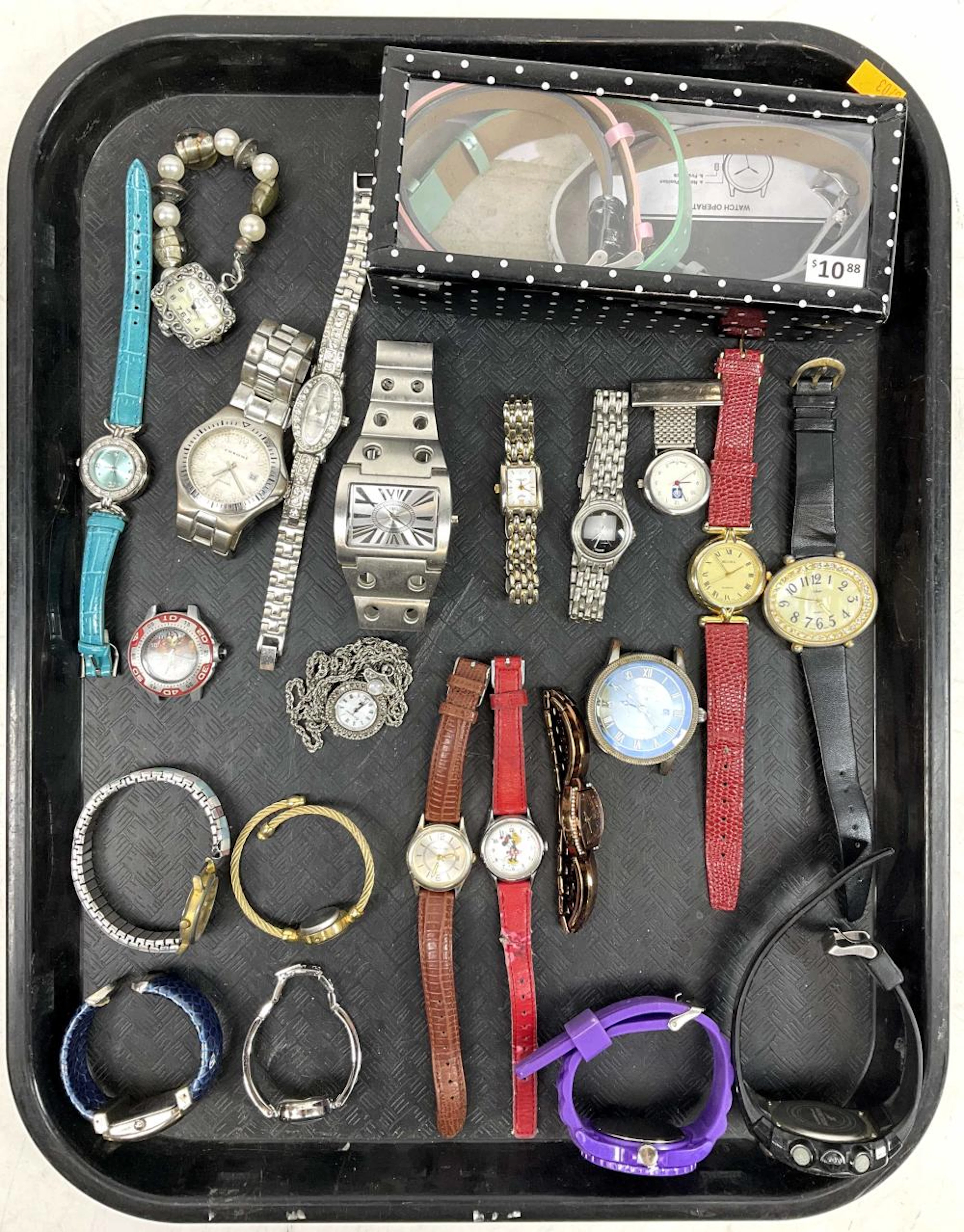 (20pcs) Wrist Watches, Stauer, Quartz, Tenner