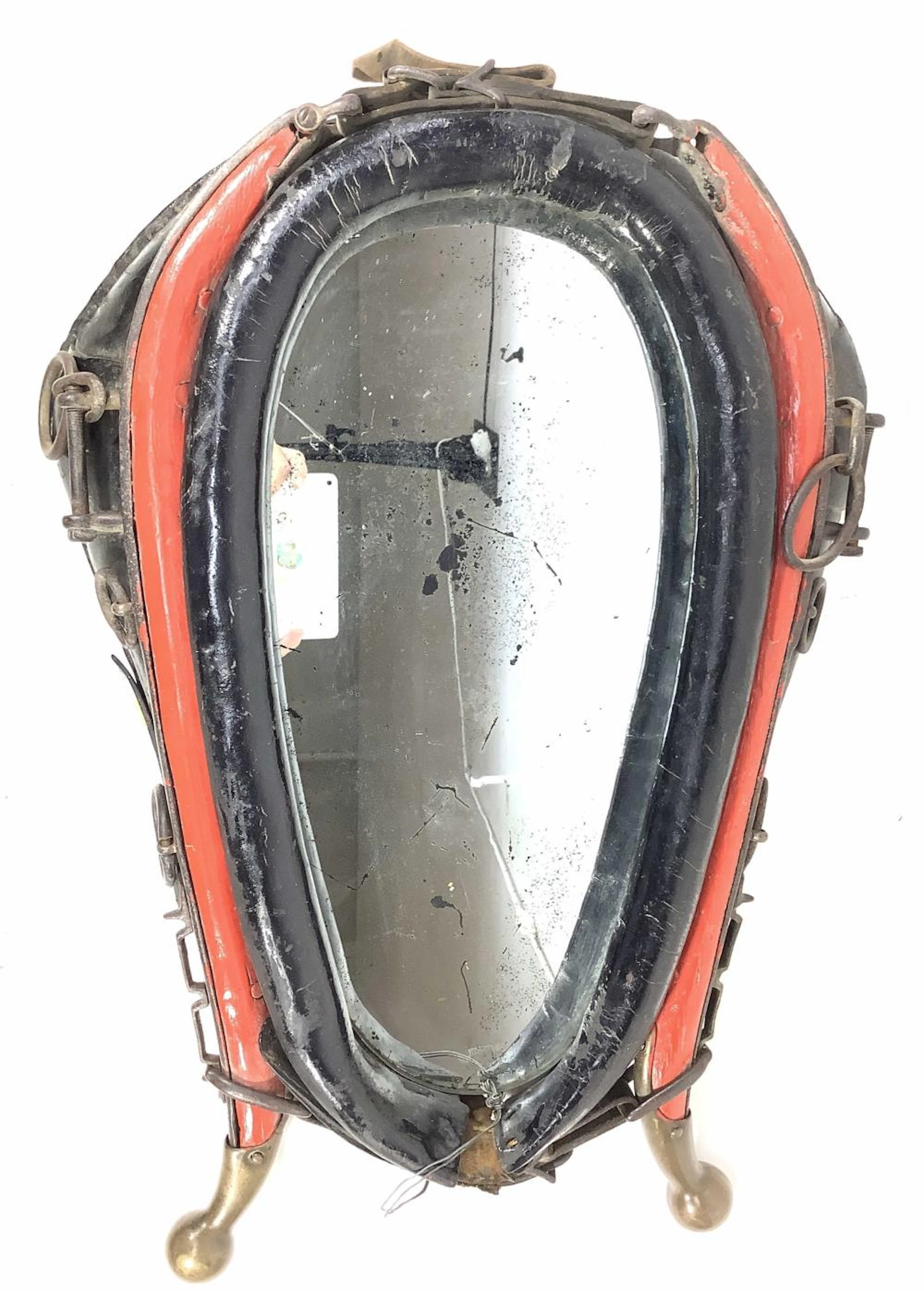 Vintage Horse Collar & Hames Mirror