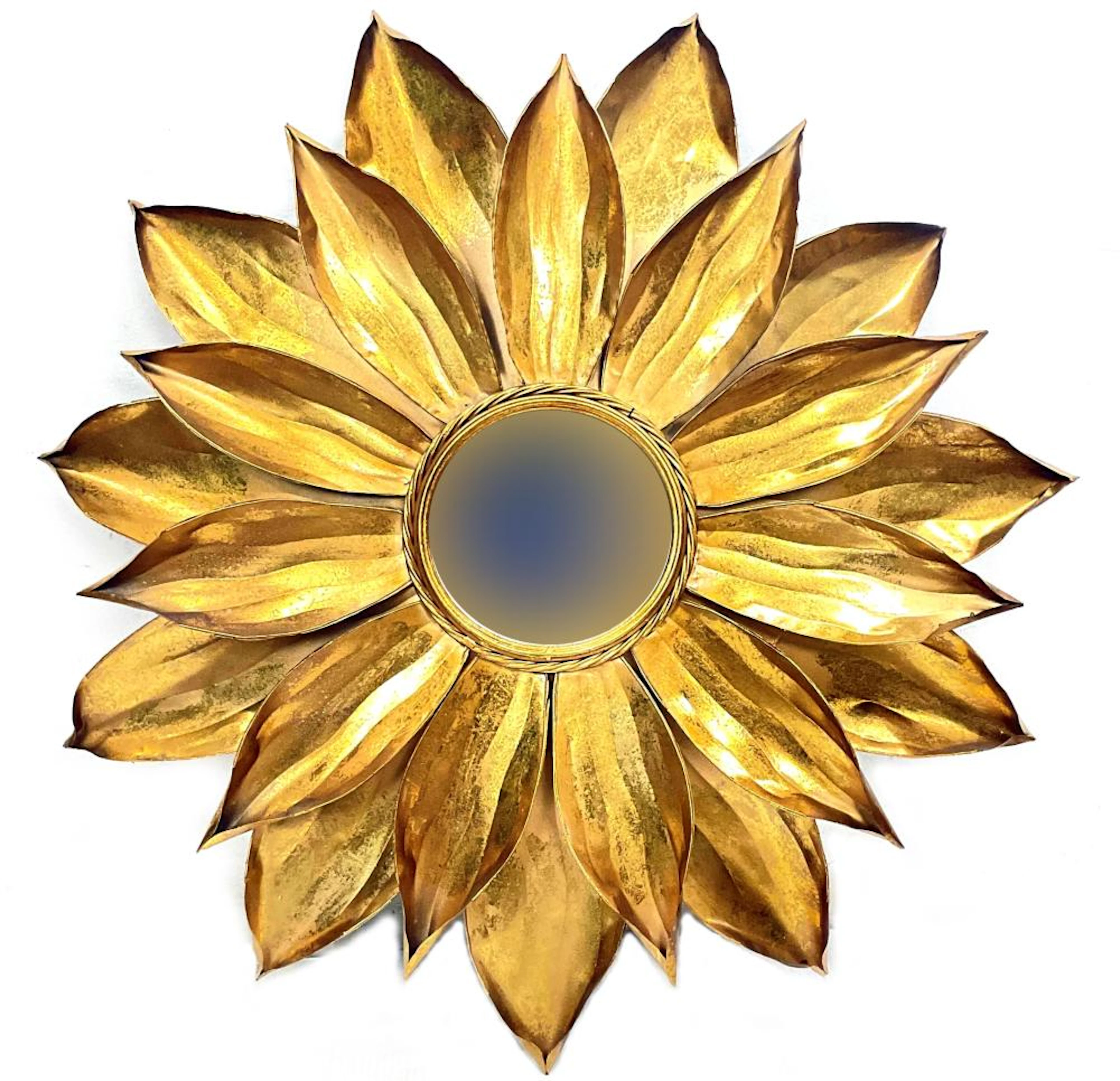 Sterling Silver Industries Sunflower Wall Mirror